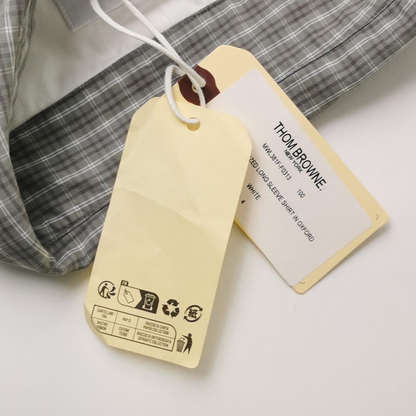 Thom Browne Thom Browne Men m Button Ups Size US M / EU 48-50 / 2 - 9 Thumbnail