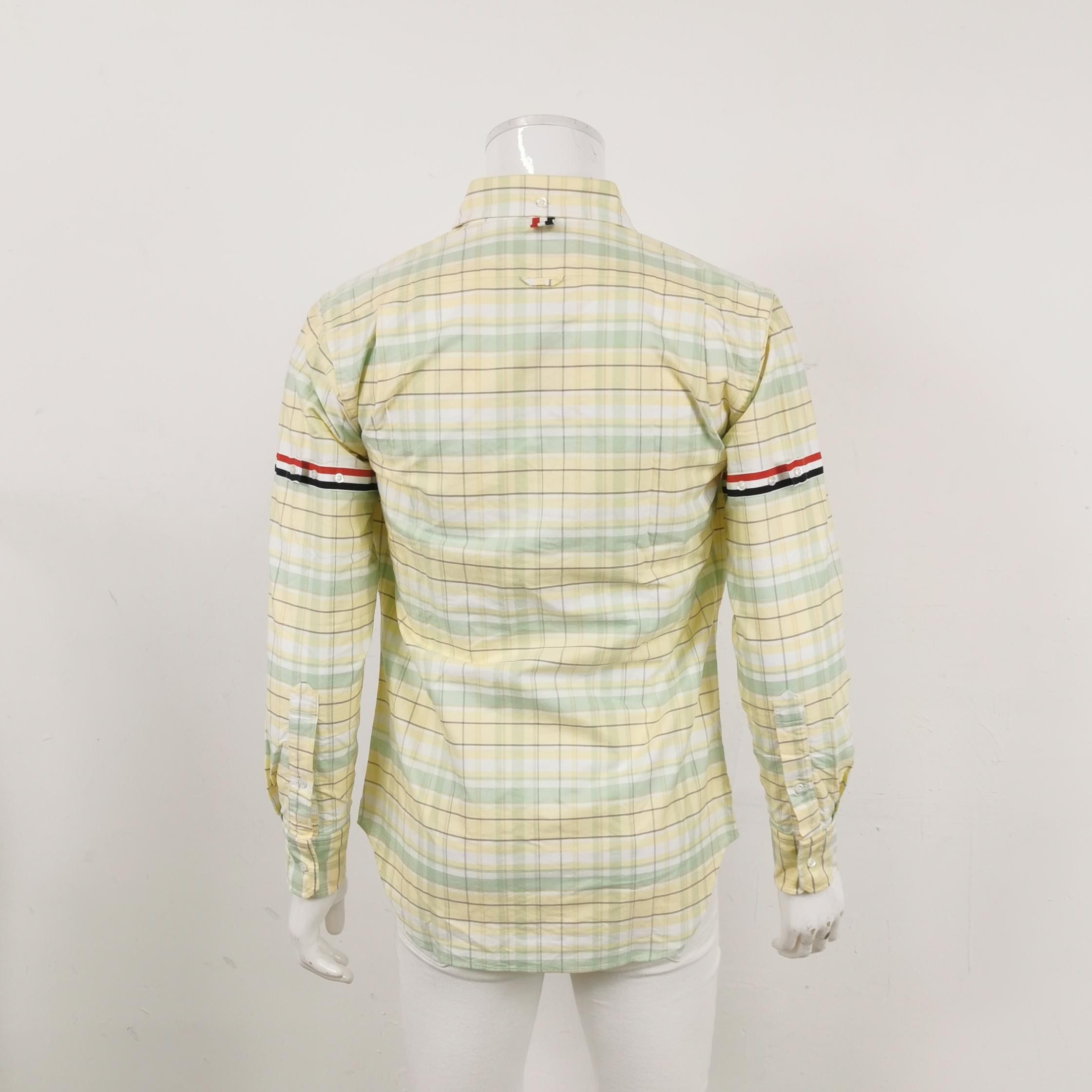 Thom Browne Thom Browne Men m Button Ups Size US M / EU 48-50 / 2 - 2 Thumbnail