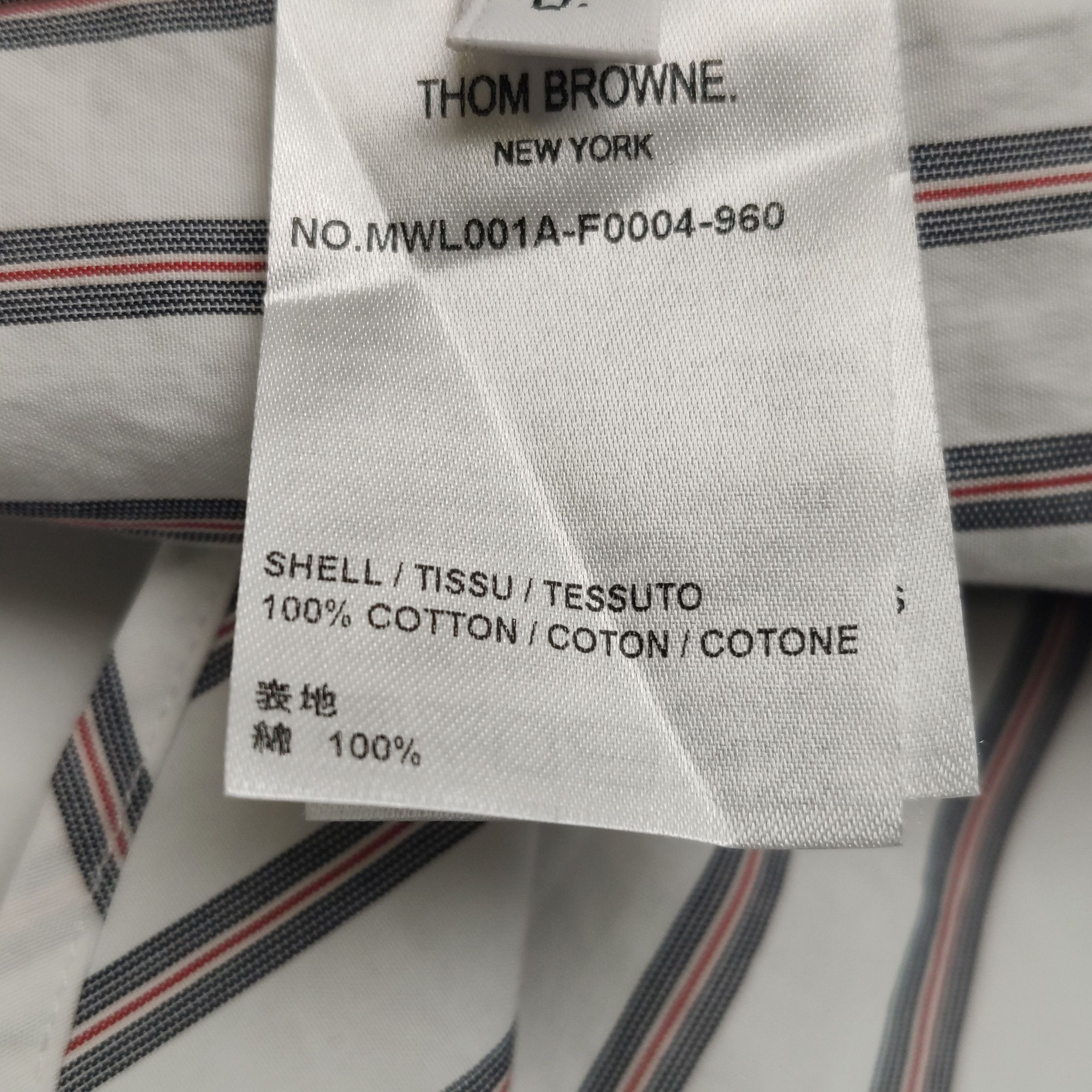Thom Browne Thom Browne Men xs Button Ups Size US XS / EU 42 / 0 - 9 Thumbnail