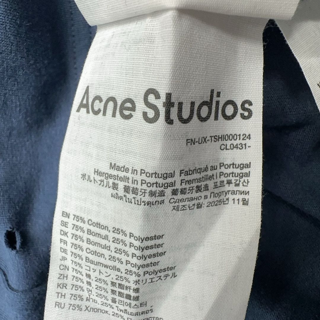 Acne Studios Acne Studios Logo Print Long Sleeve T-Shirt US XS Size US XS / EU 42 / 0 - 5 Thumbnail