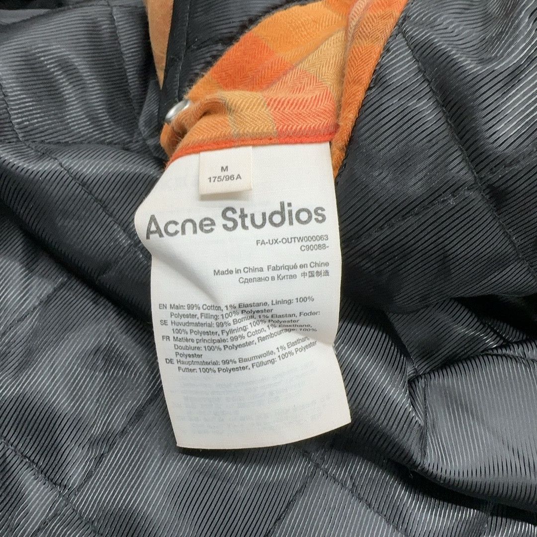 Acne Studios Acne Studios Plaid Padded Shacket Size M Size US M / EU 48-50 / 2 - 5 Thumbnail