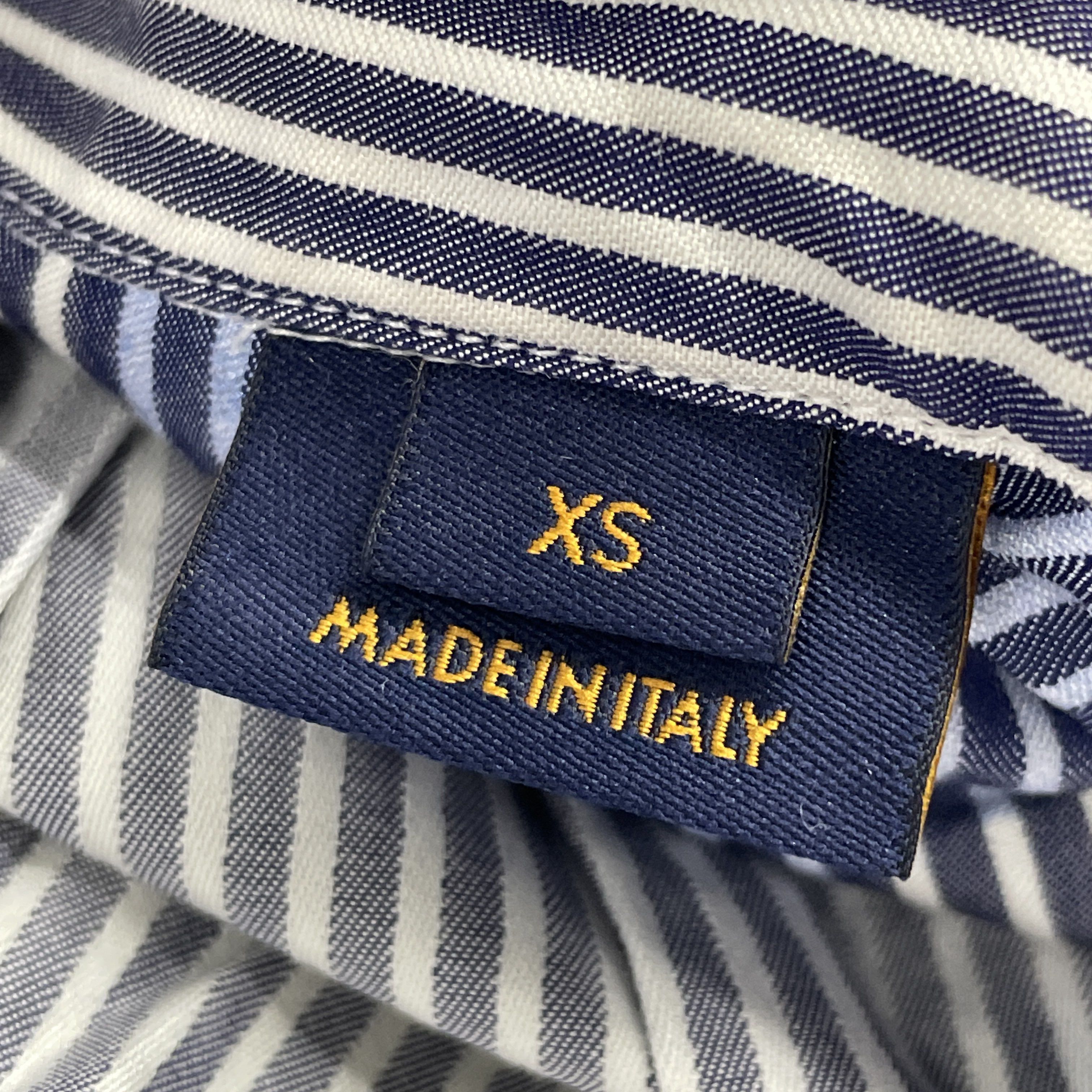 Louis Vuitton Louis Vuitton Monogram Ink Striped Shirt Size XS Size US XS / EU 42 / 0 - 3 Thumbnail