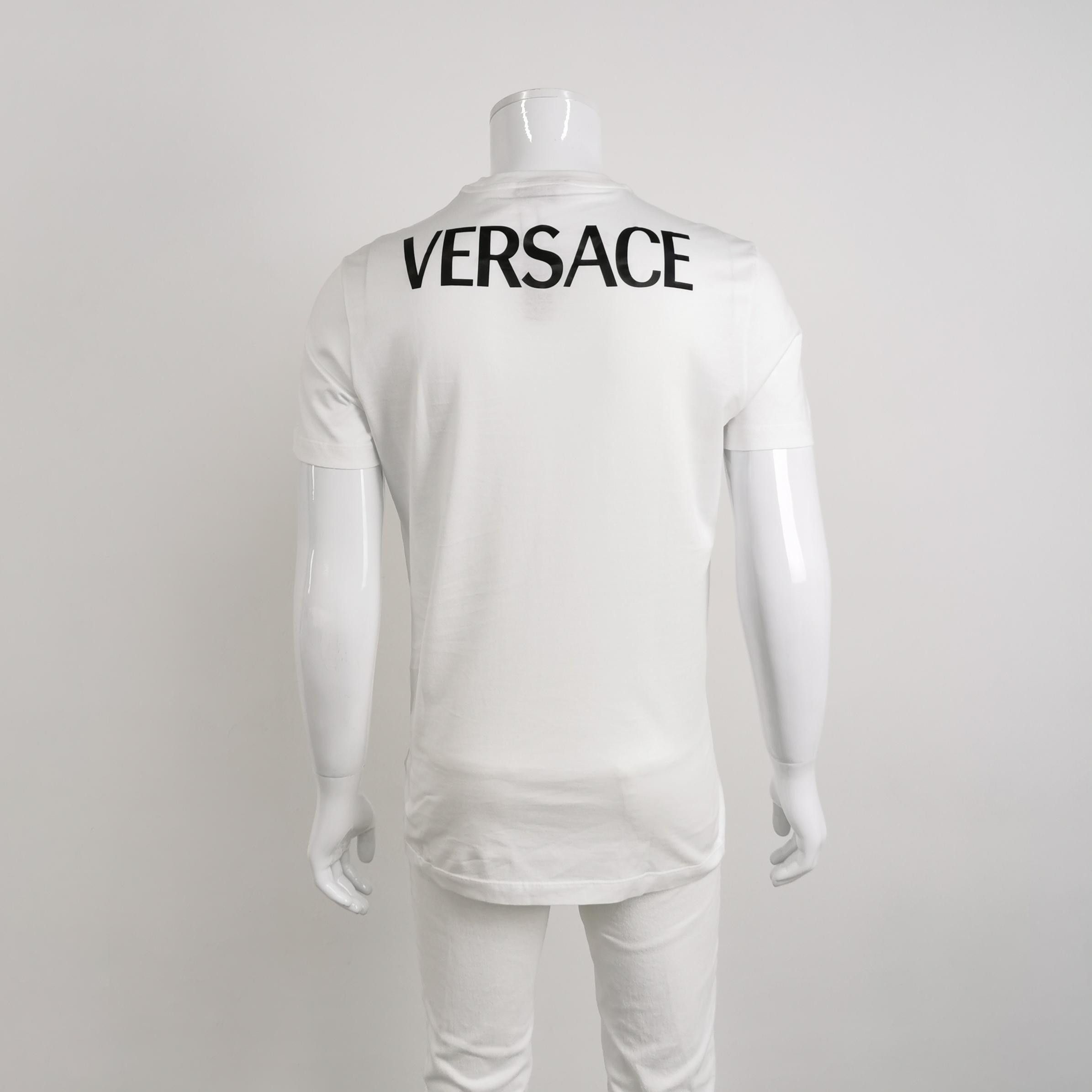 Versace Versace Men m Short Sleeve Shirts Size US M / EU 48-50 / 2 - 2 Thumbnail