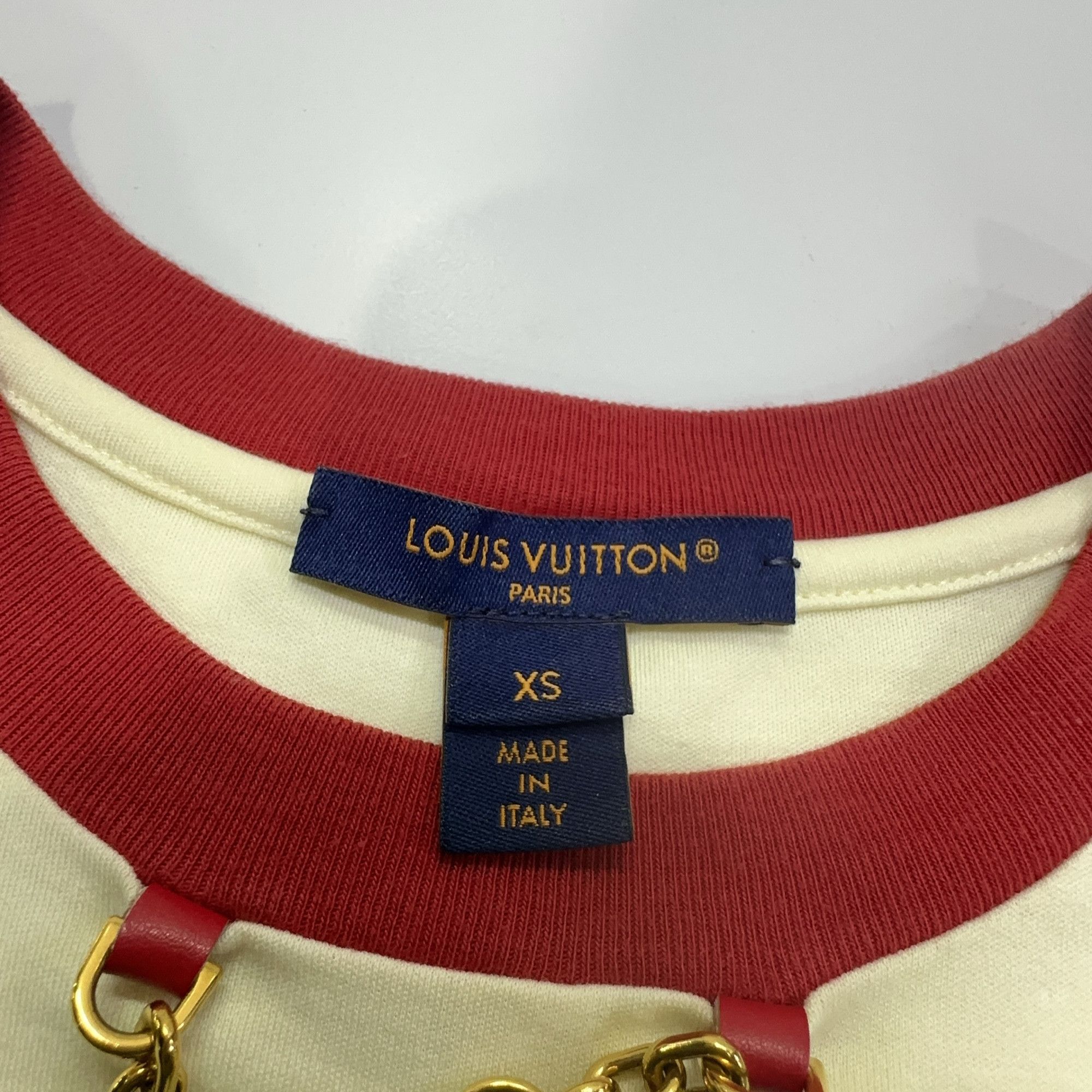 Louis Vuitton Louis Vuitton Nautical Logo Chain T-Shirt Size XS Size XS / US 0-2 / IT 36-38 - 4 Thumbnail