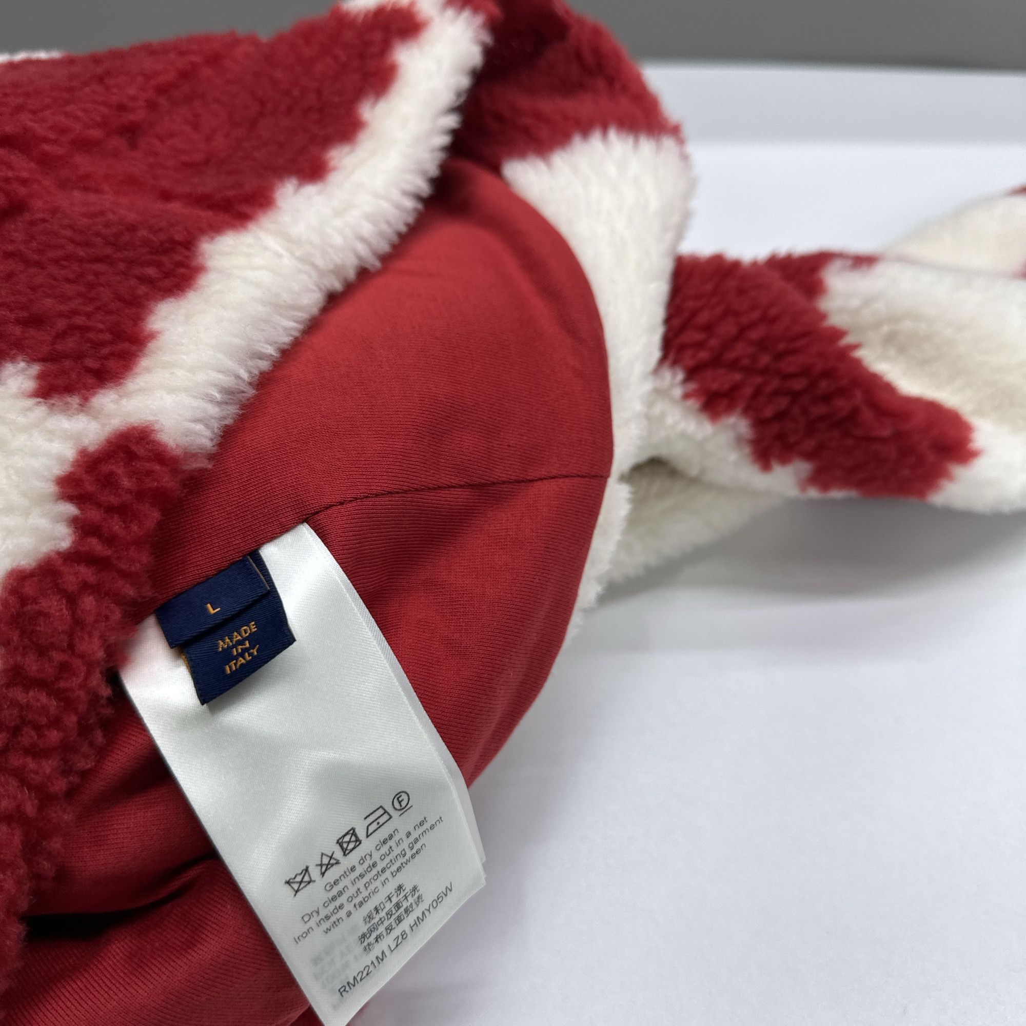 Louis Vuitton Louis Vuitton x Nigo Checkered Fleece Jacket Size L Size US L / EU 52-54 / 3 - 3 Thumbnail