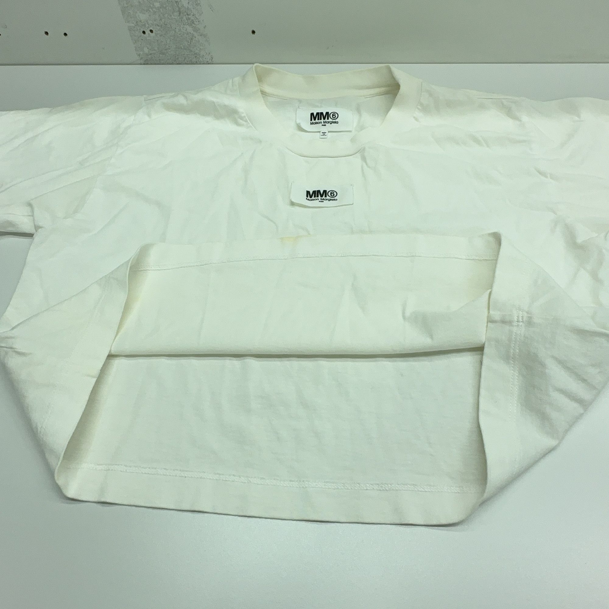 MM6 MM6 Maison Margiela Logo Patch T-Shirt Size XS Size XS / US 0-2 / IT 36-38 - 9 Thumbnail