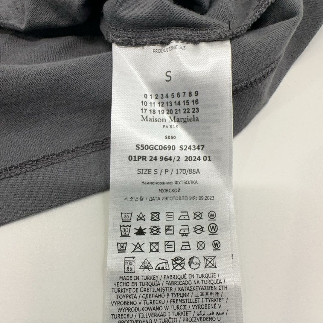 Maison Margiela Maison Margiela Charcoal T-Shirt Size S Size US S / EU 44-46 / 1 - 4 Thumbnail