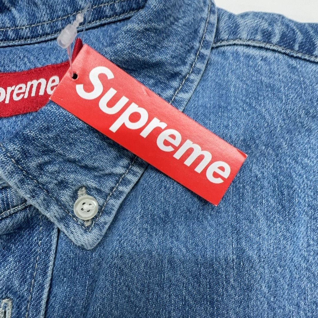 Supreme Supreme Denim Shirt Size M Size US M / EU 48-50 / 2 - 4 Thumbnail