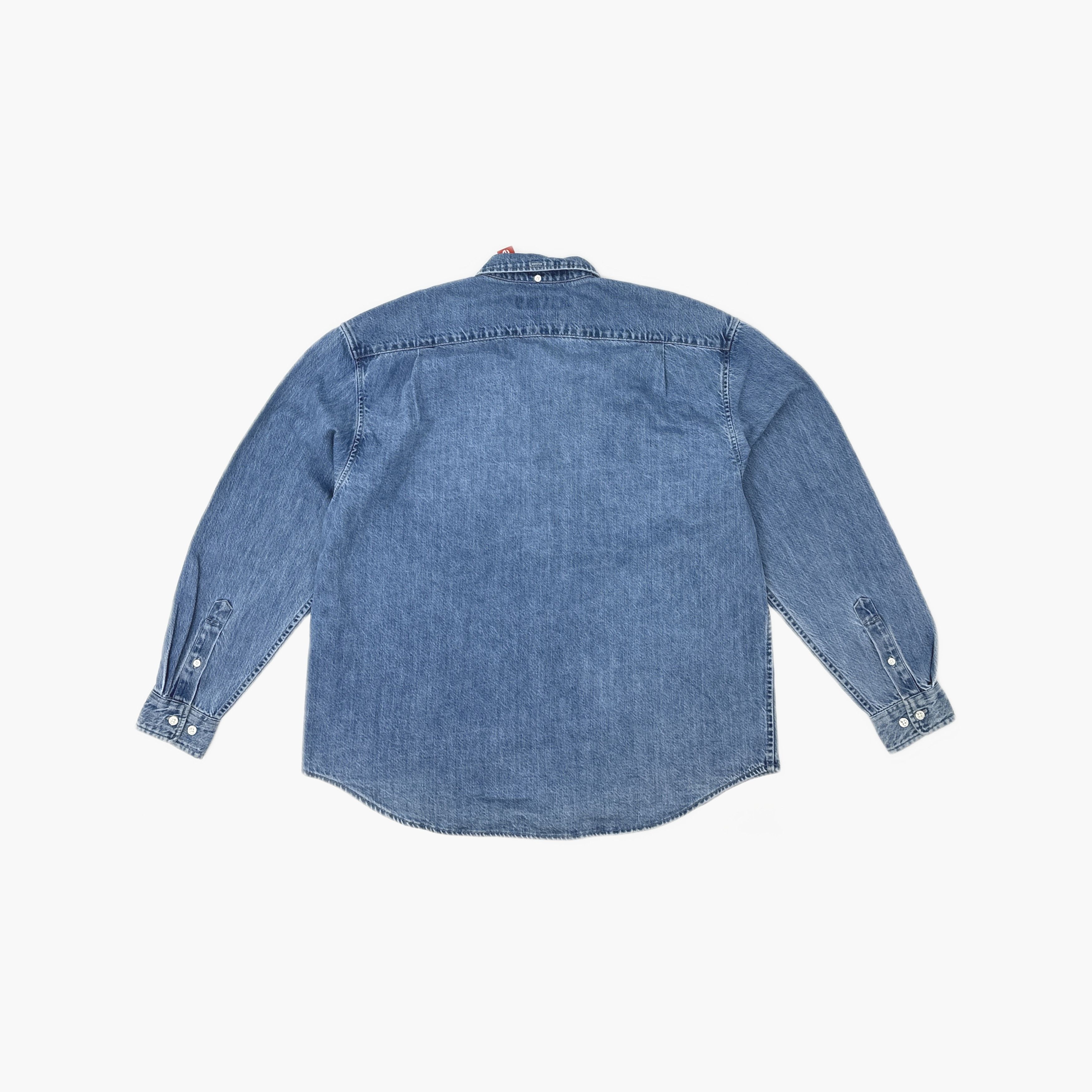 Supreme Supreme Denim Shirt Size M Size US M / EU 48-50 / 2 - 2 Thumbnail