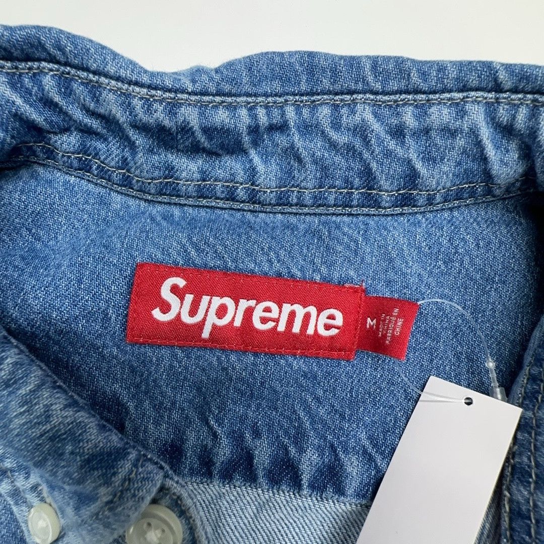 Supreme Supreme Denim Shirt Size M Size US M / EU 48-50 / 2 - 3 Thumbnail