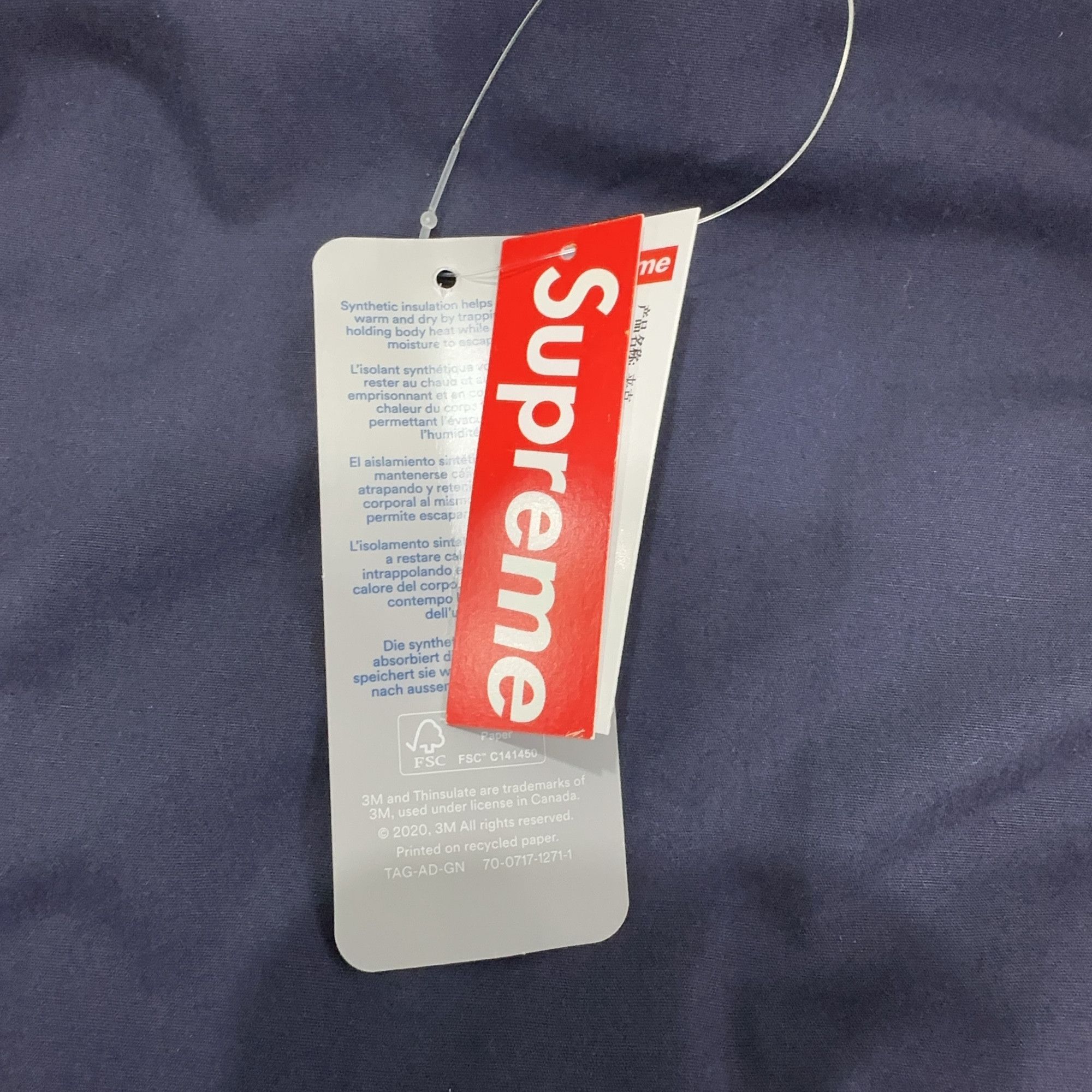 Supreme Supreme Quilted Zip-Off Sleeve Bomber Jacket Size M Size US M / EU 48-50 / 2 - 4 Thumbnail