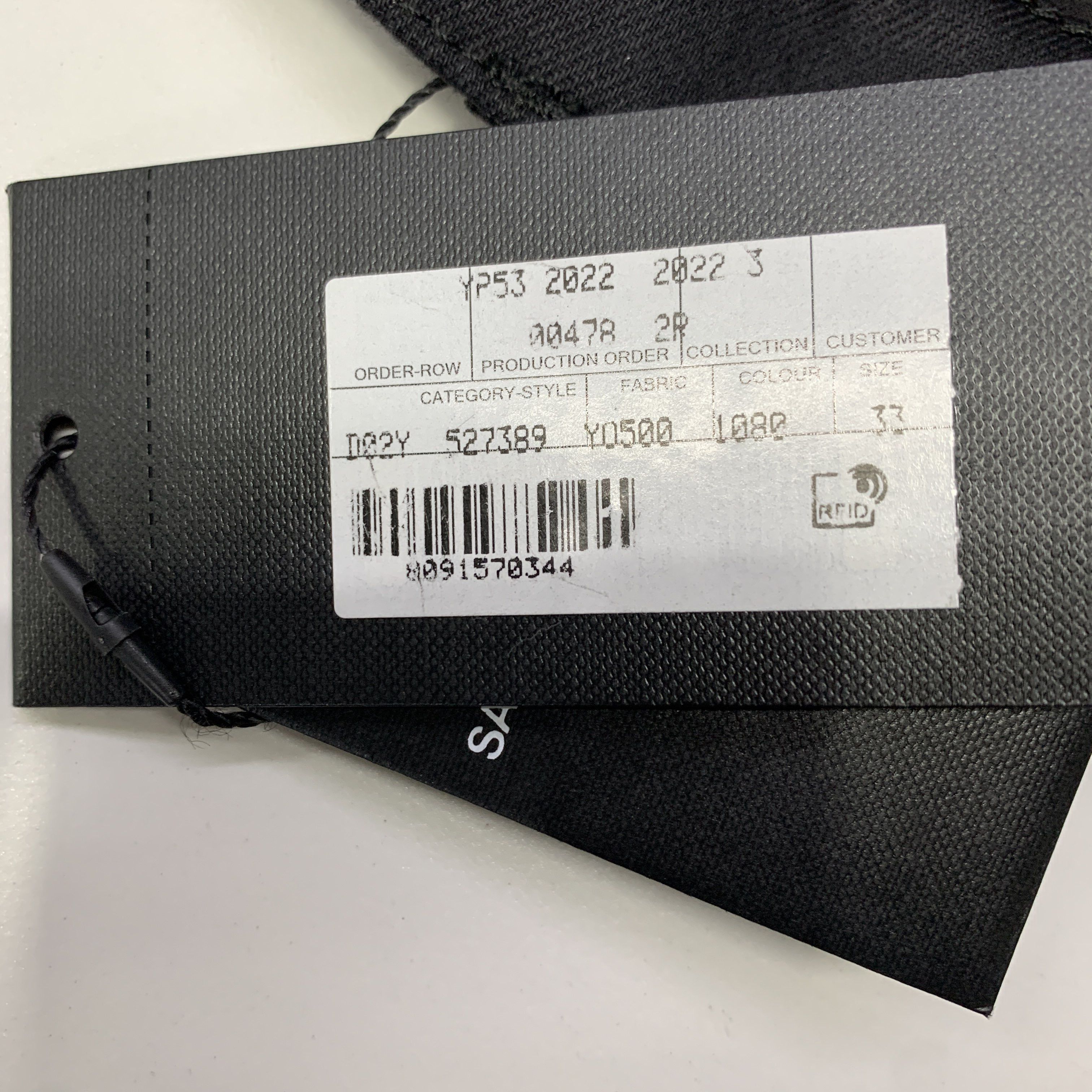 Saint Laurent Paris Saint Laurent D02 Black Jeans Size 33 Size US 33 - 4 Thumbnail