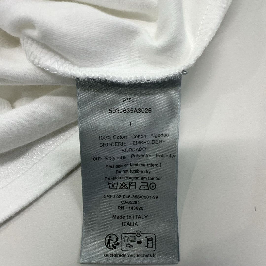 Dior Dior CD Logo T-Shirt Size L Size US L / EU 52-54 / 3 - 3 Thumbnail