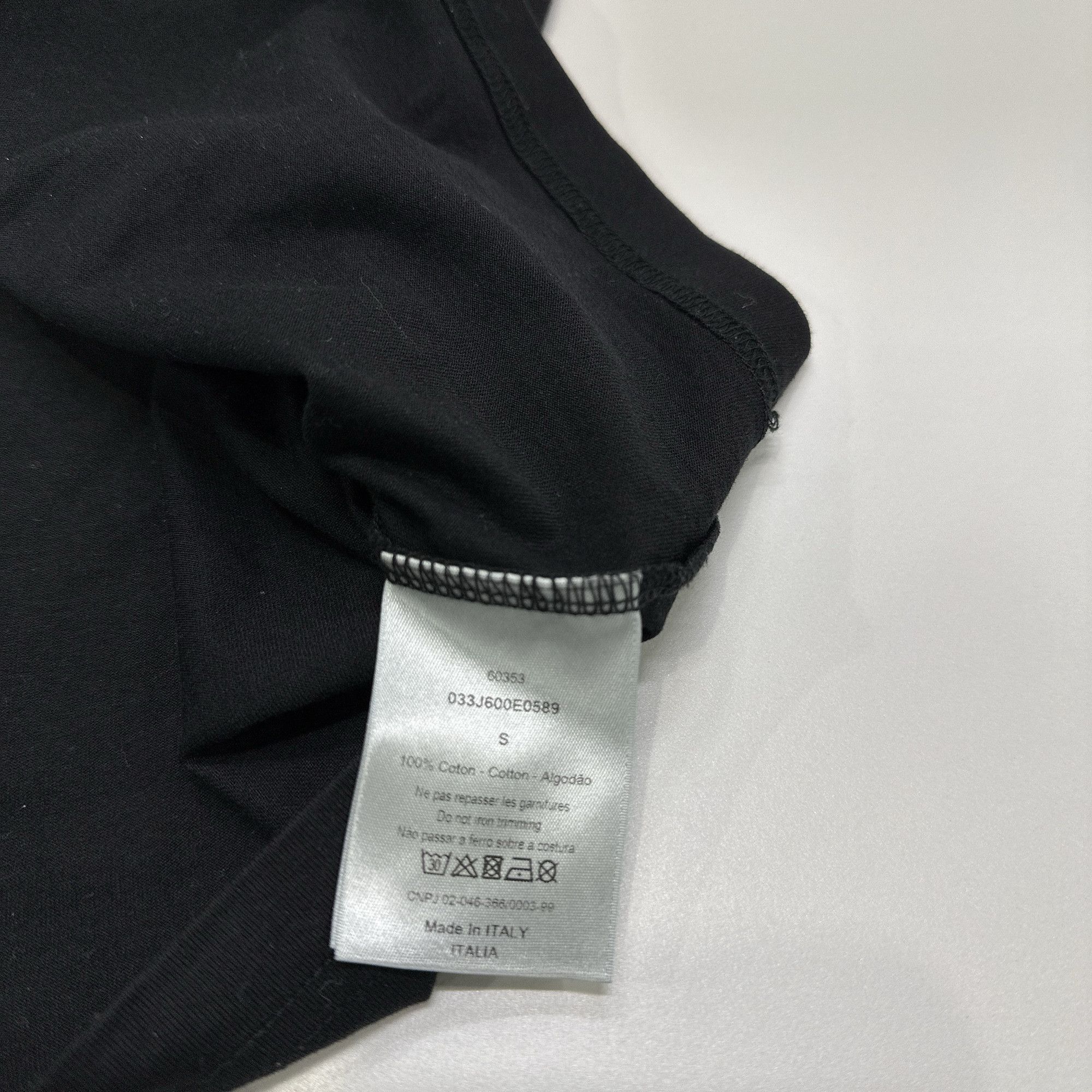 Dior Dior x Shawn Stussy Logo Patch T-Shirt Size S Size US S / EU 44-46 / 1 - 5 Thumbnail