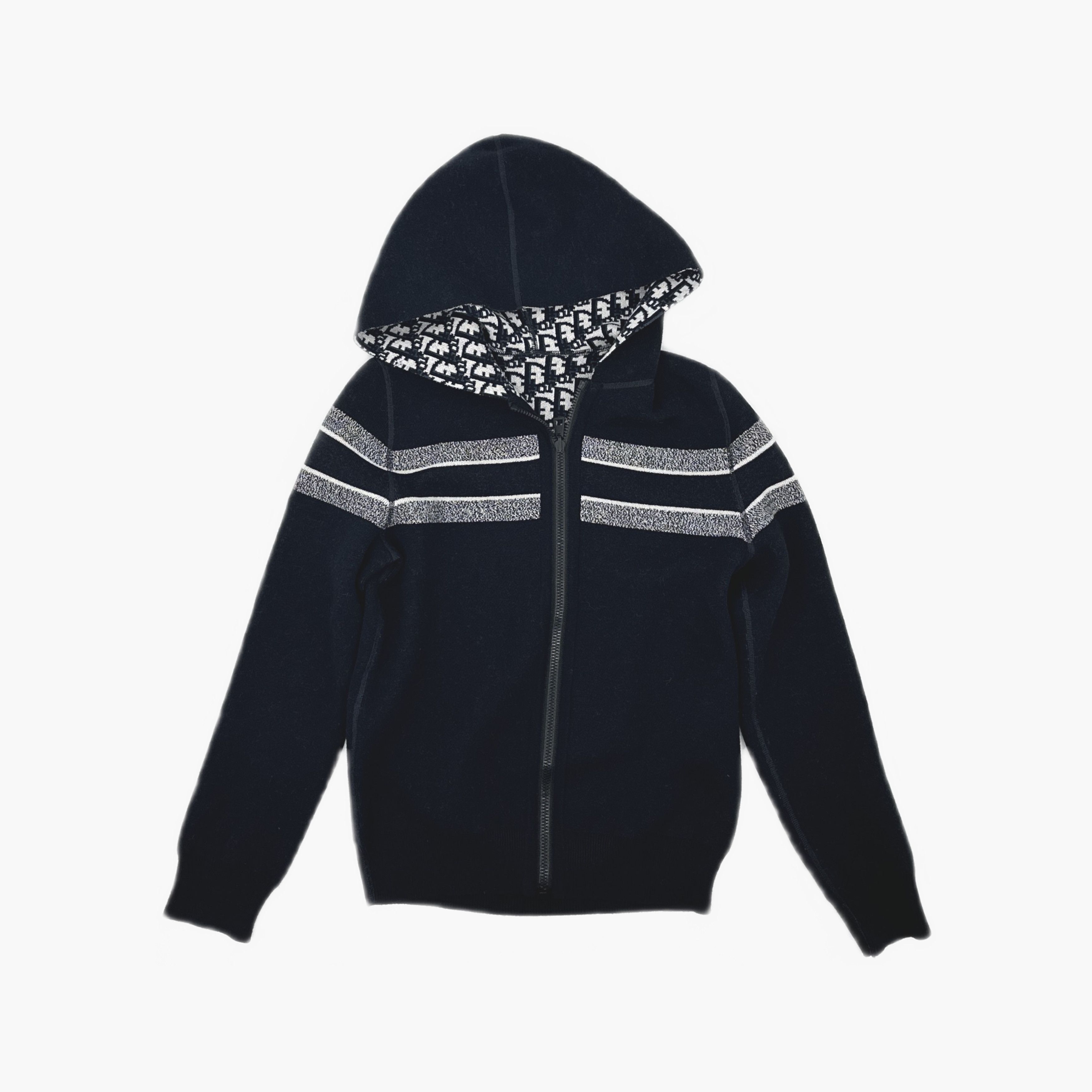 Dior Dior Oblique Zip Hoodie Size 36 Size XS / US 0-2 / IT 36-38 - 3 Thumbnail