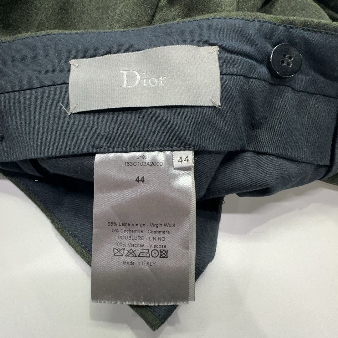 Dior Dior Virgin Wool Cashmere Trousers Size 44 Size US 28 / EU 44 - 3 Thumbnail