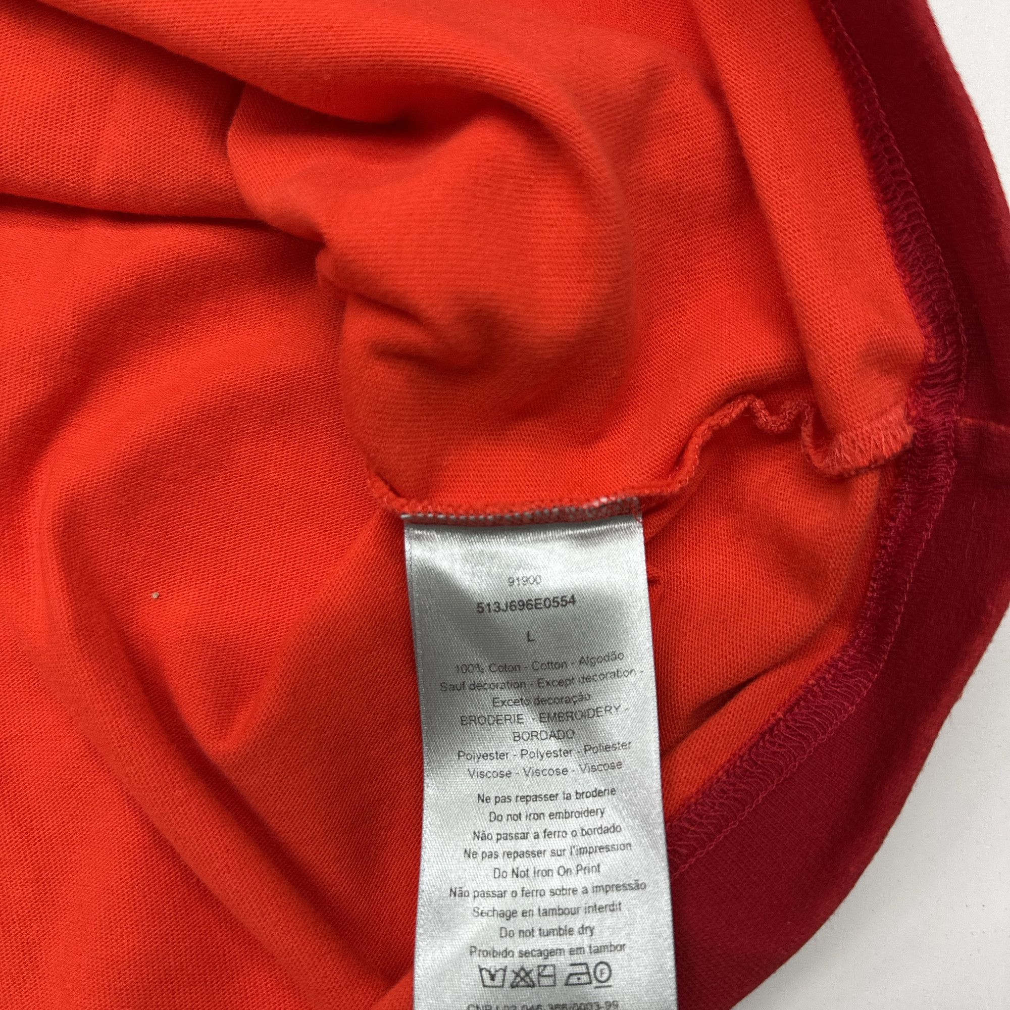 Dior Dior Embroidered Logo T-Shirt Size L Size US L / EU 52-54 / 3 - 3 Thumbnail