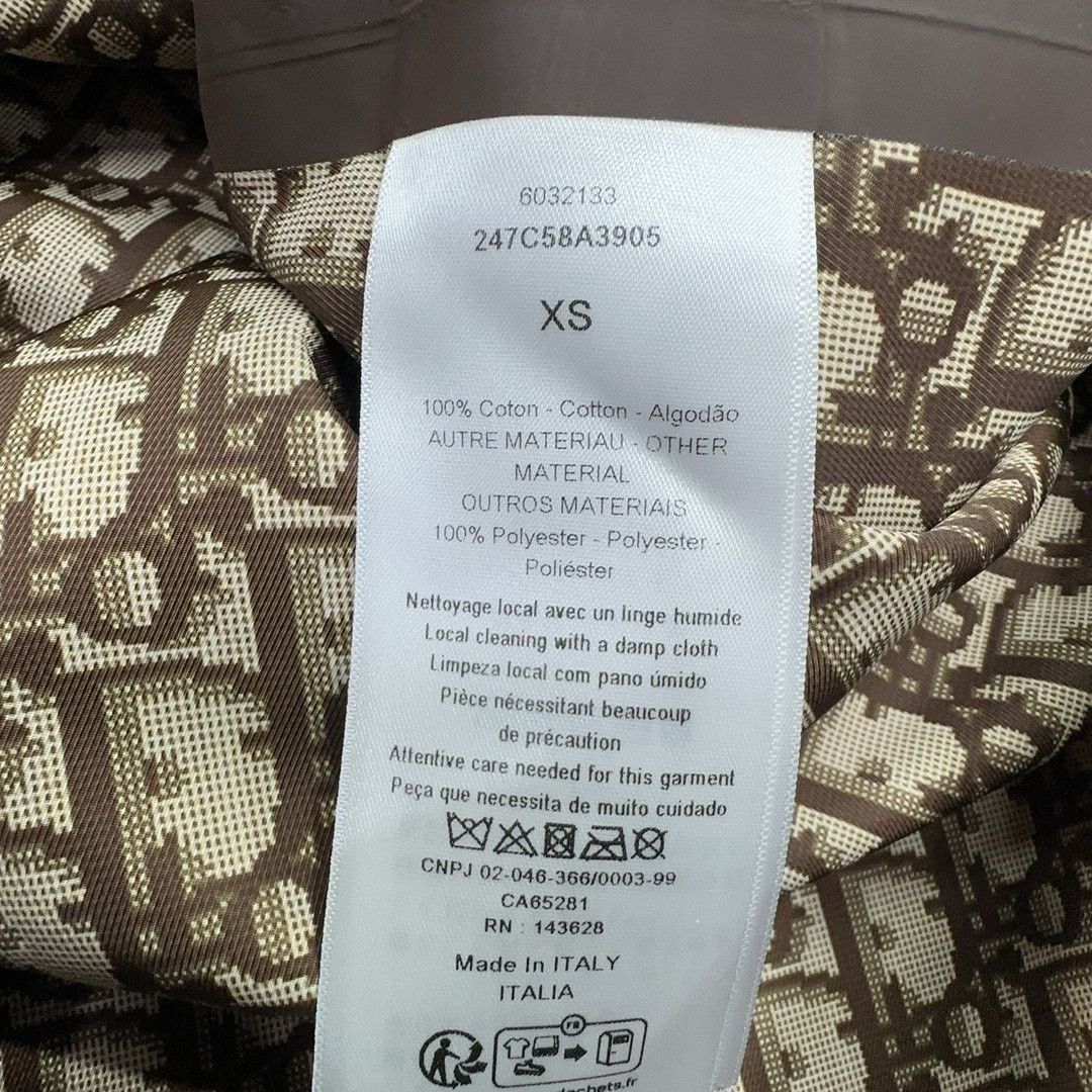 Dior Dior Oblique Monogram Lining Hooded Jacket Size XS Size XS / US 0-2 / IT 36-38 - 4 Thumbnail
