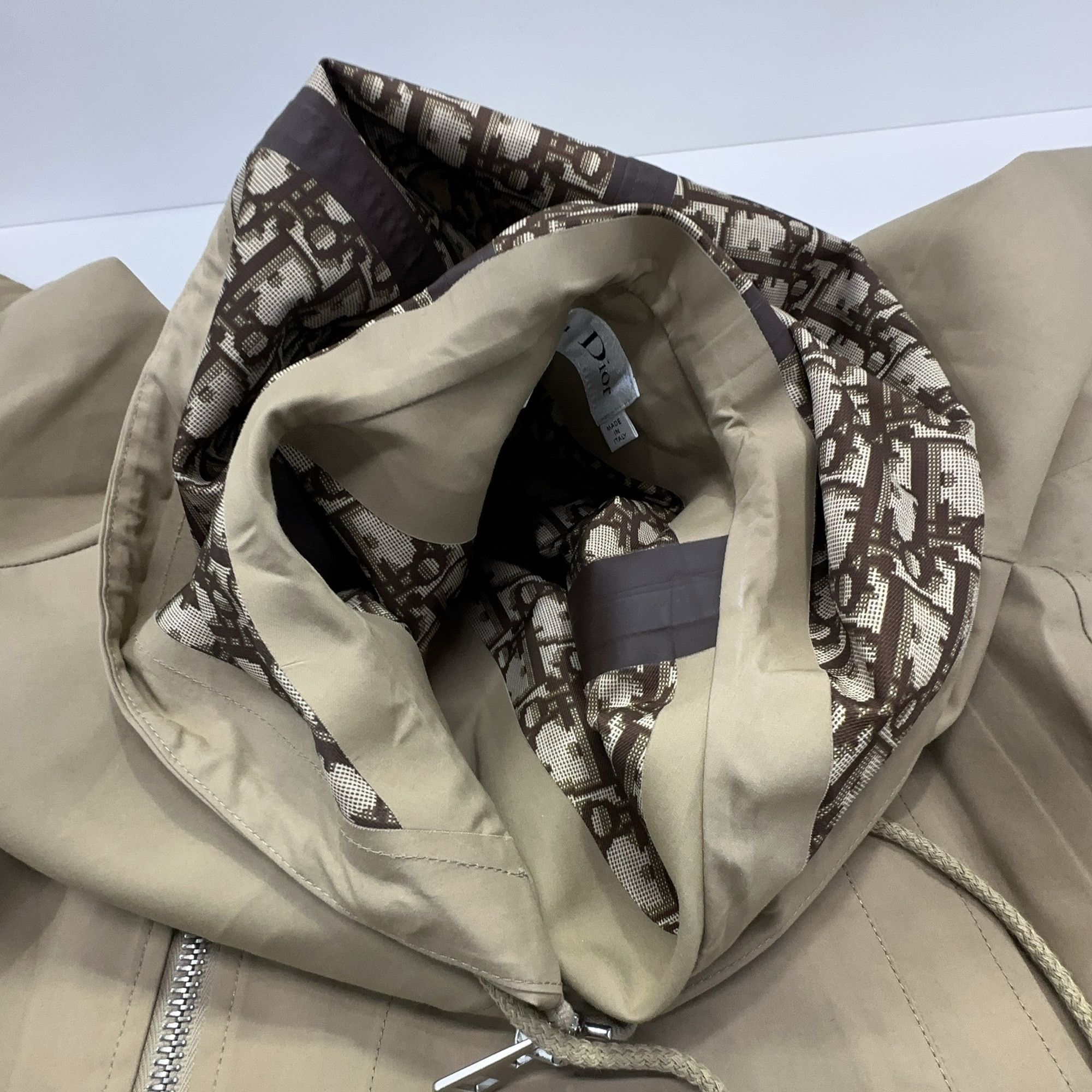 Dior Dior Oblique Monogram Lining Hooded Jacket Size XS Size XS / US 0-2 / IT 36-38 - 5 Thumbnail