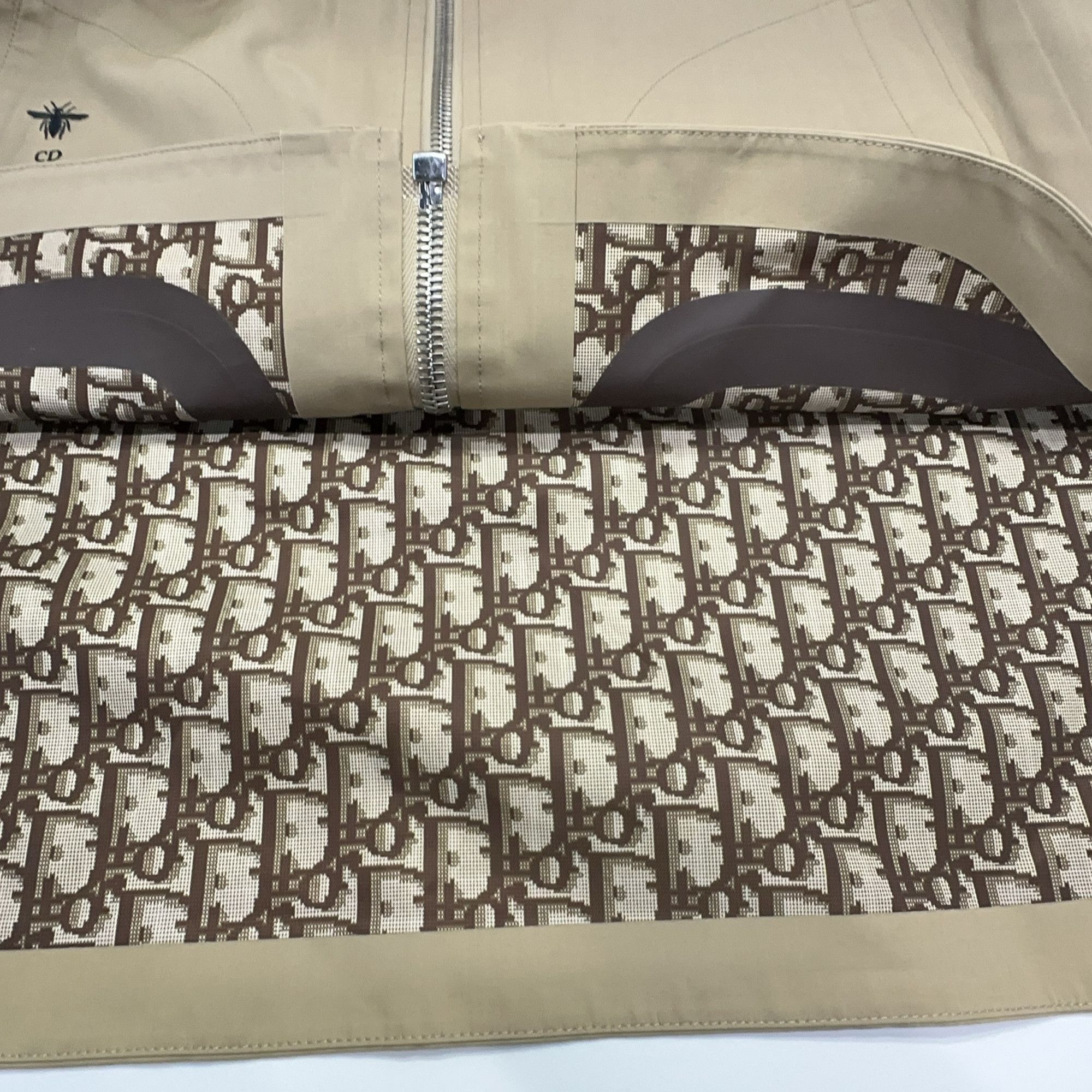Dior Dior Oblique Monogram Lining Hooded Jacket Size XS Size XS / US 0-2 / IT 36-38 - 6 Thumbnail
