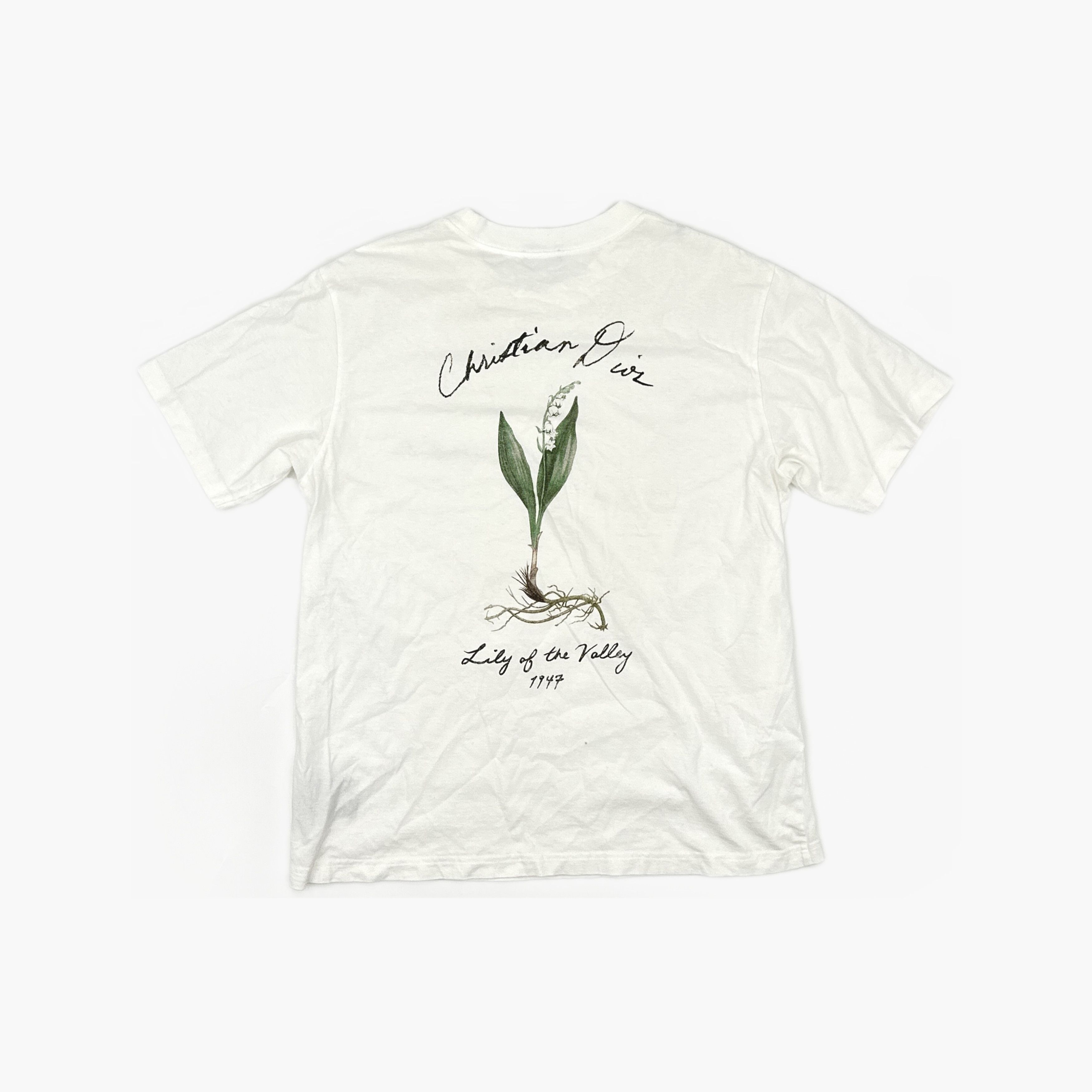 Dior Dior Lily of the Valley T-Shirt Size M Size US M / EU 48-50 / 2 - 2 Thumbnail