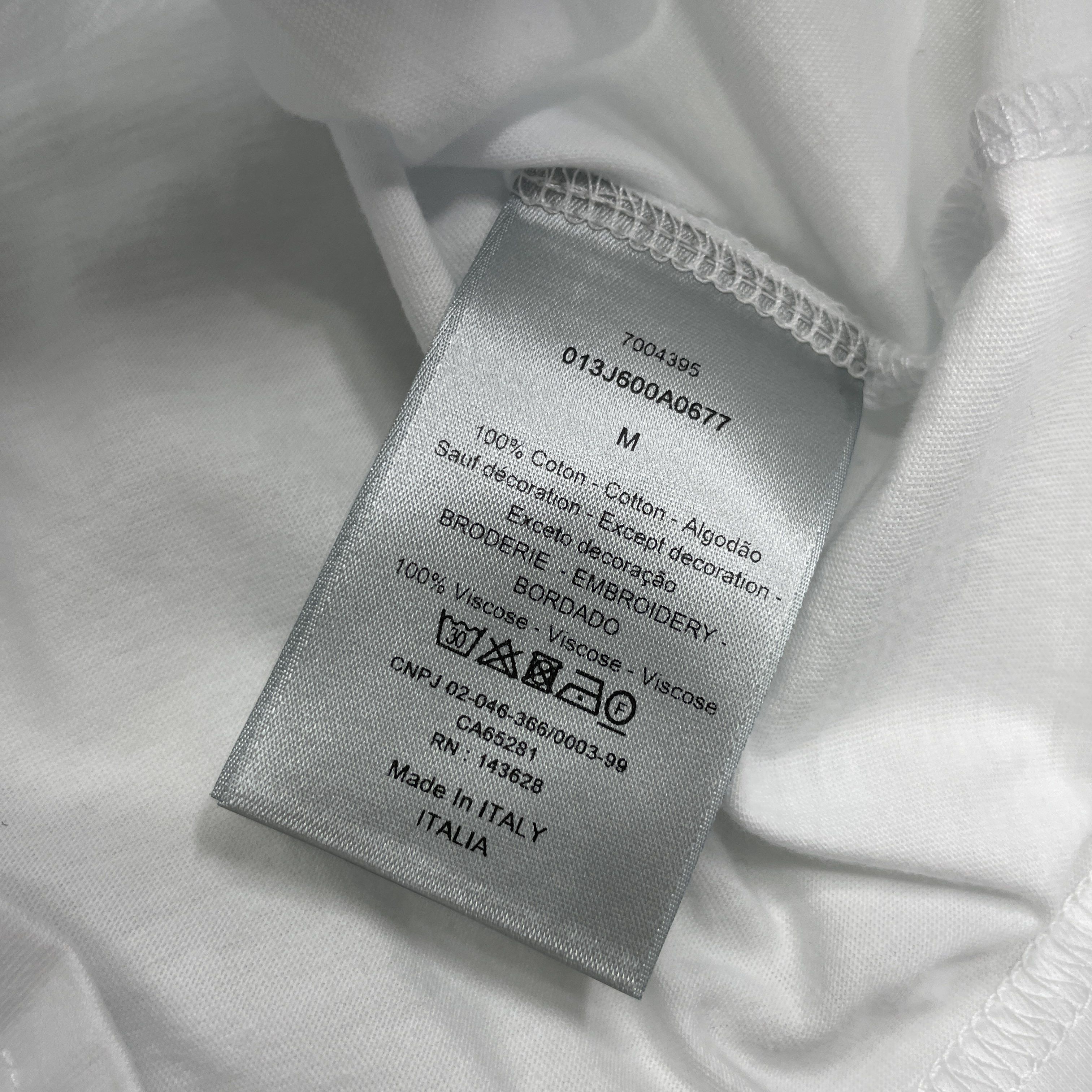 Dior Dior CD Logo Embroidery T-Shirt Size M Size US M / EU 48-50 / 2 - 4 Thumbnail