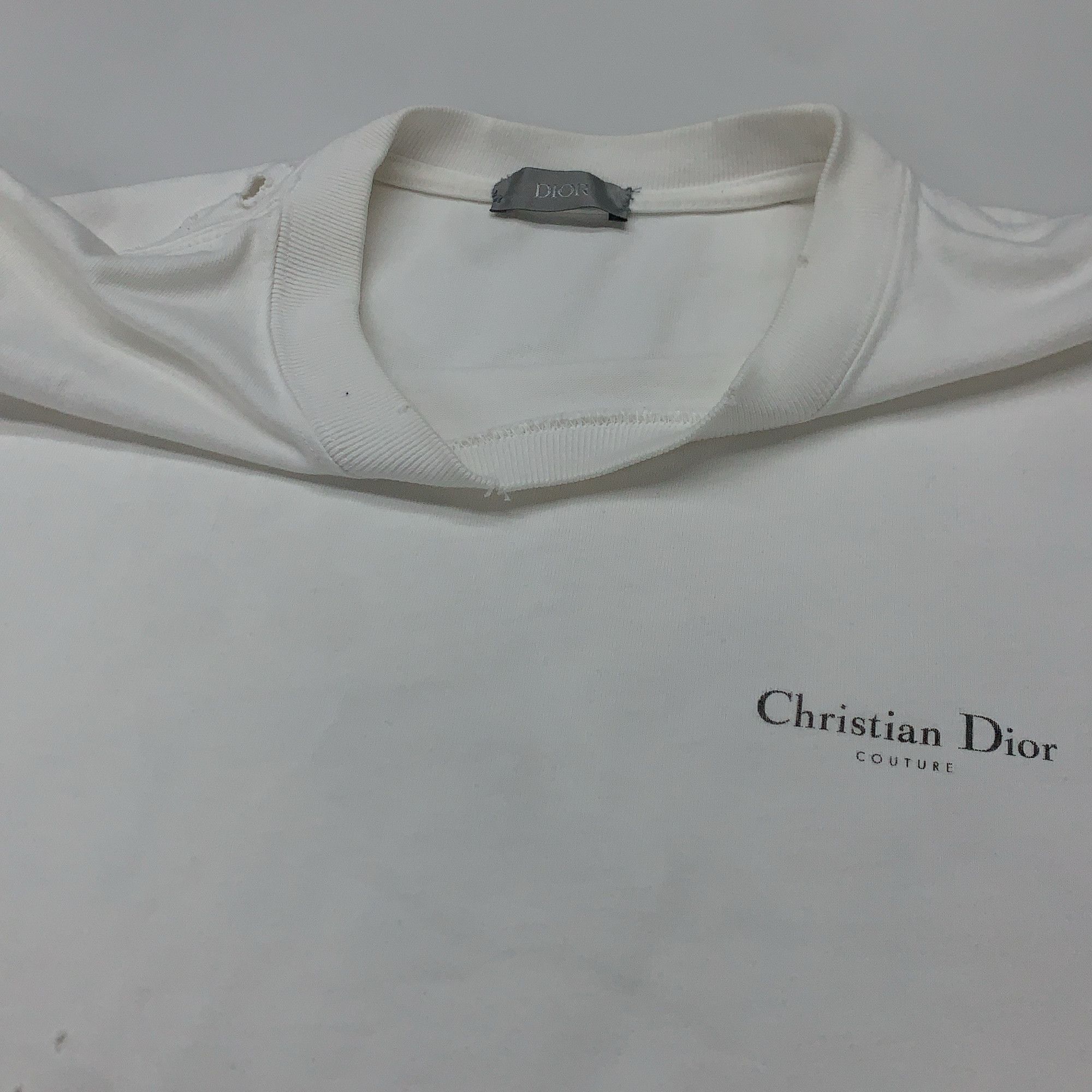 Dior Dior Christian Dior Couture Lily Print T-Shirt Size M Size US M / EU 48-50 / 2 - 5 Thumbnail