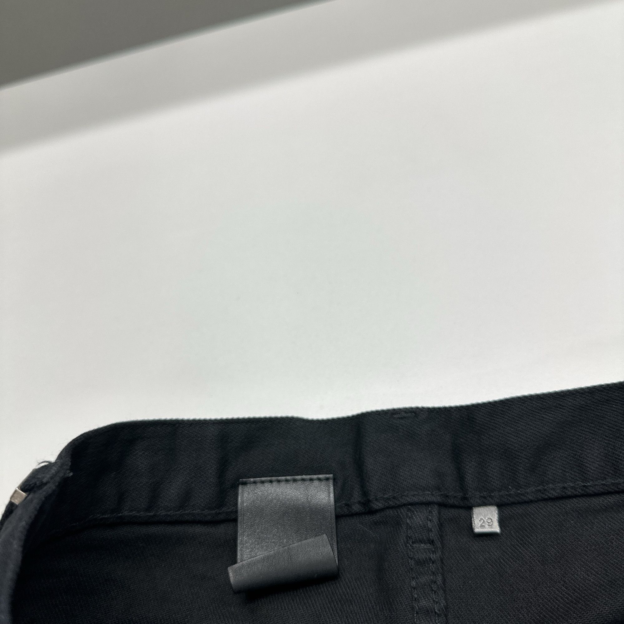Dior Dior Black Denim Jeans Size 29 Size US 29 - 3 Thumbnail