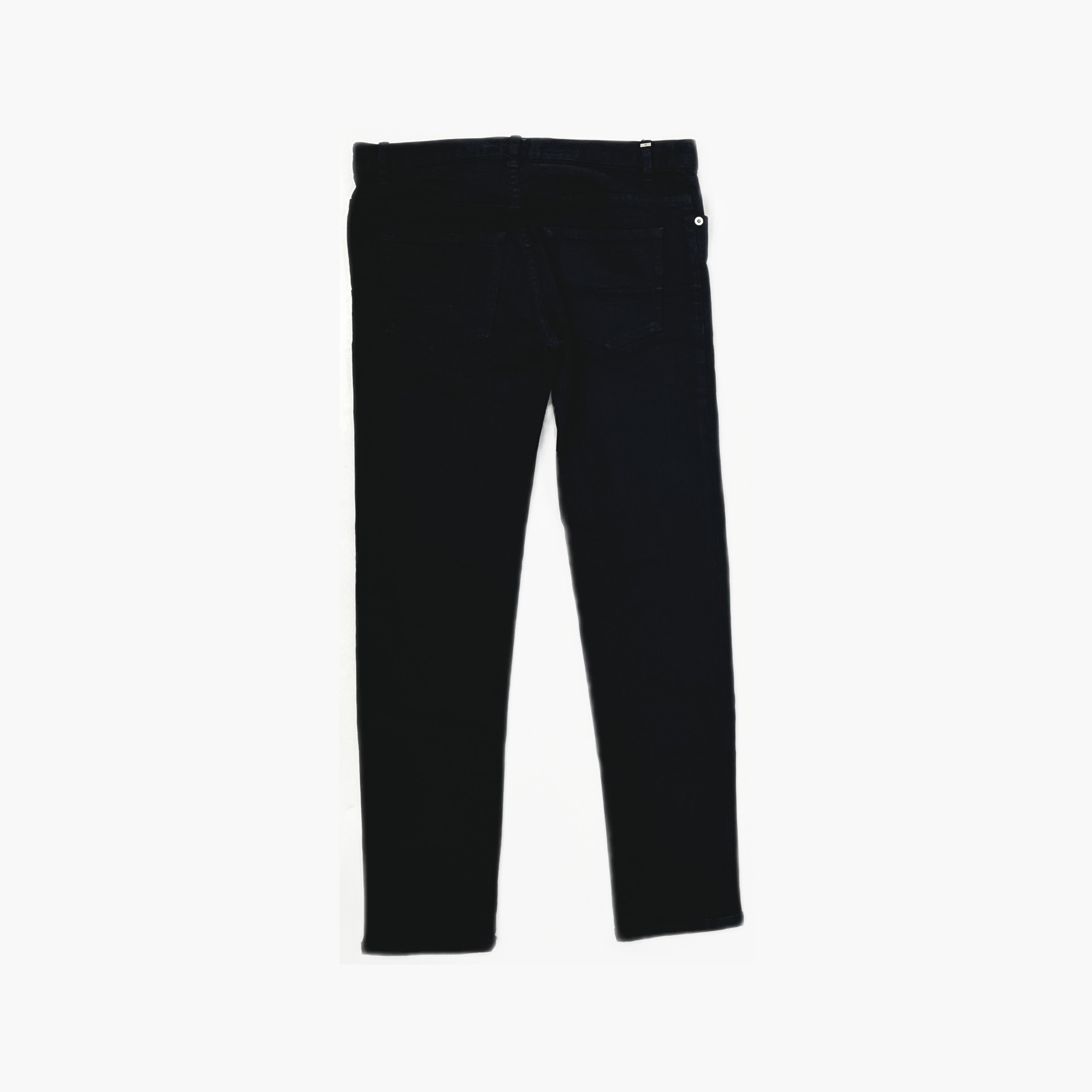 Dior Dior Black Denim Jeans Size 29 Size US 29 - 2 Thumbnail