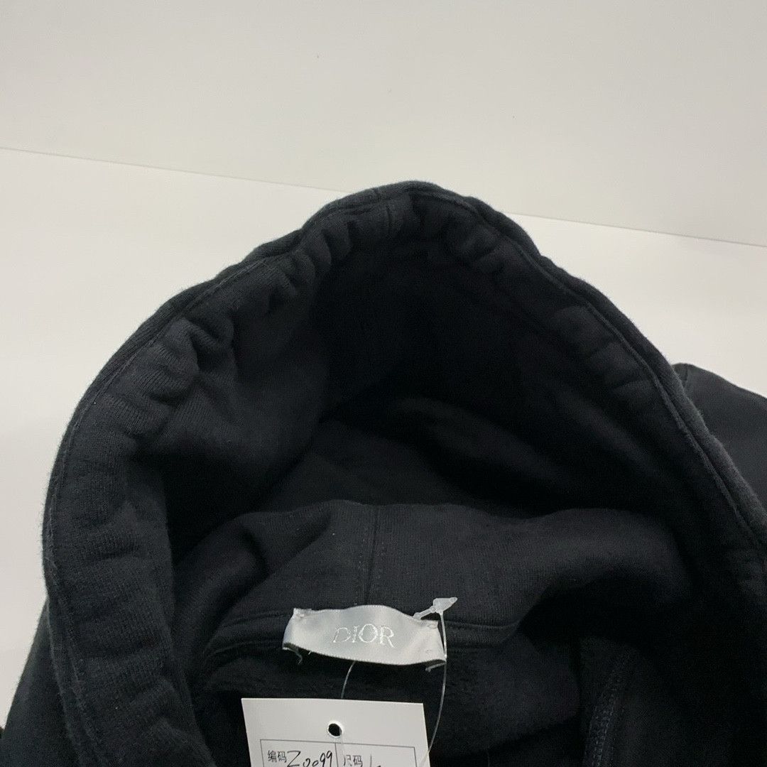 Dior Dior Graphic Patch Hoodie Black Size L Size US L / EU 52-54 / 3 - 3 Thumbnail