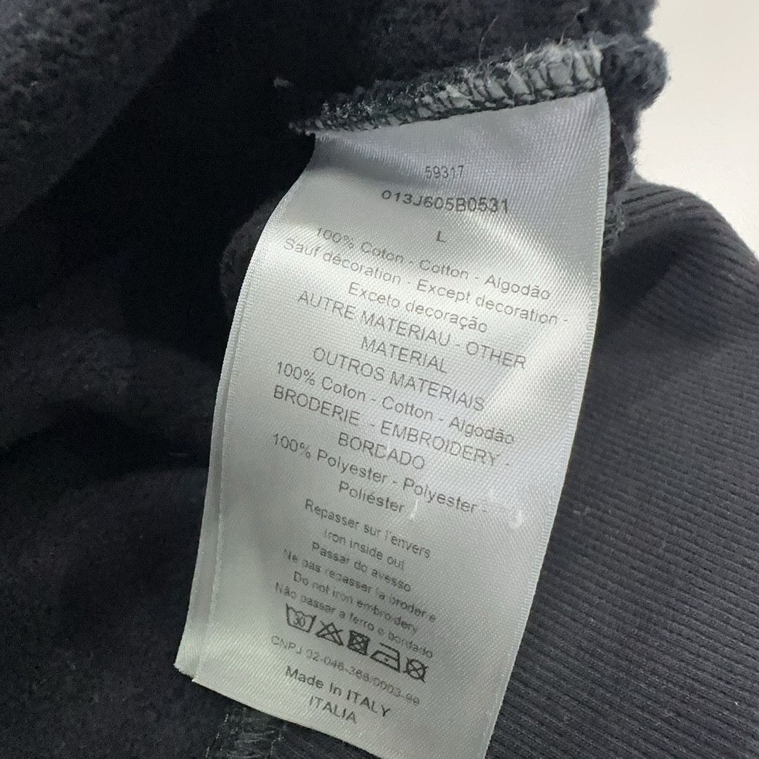 Dior Dior Graphic Patch Hoodie Black Size L Size US L / EU 52-54 / 3 - 4 Thumbnail
