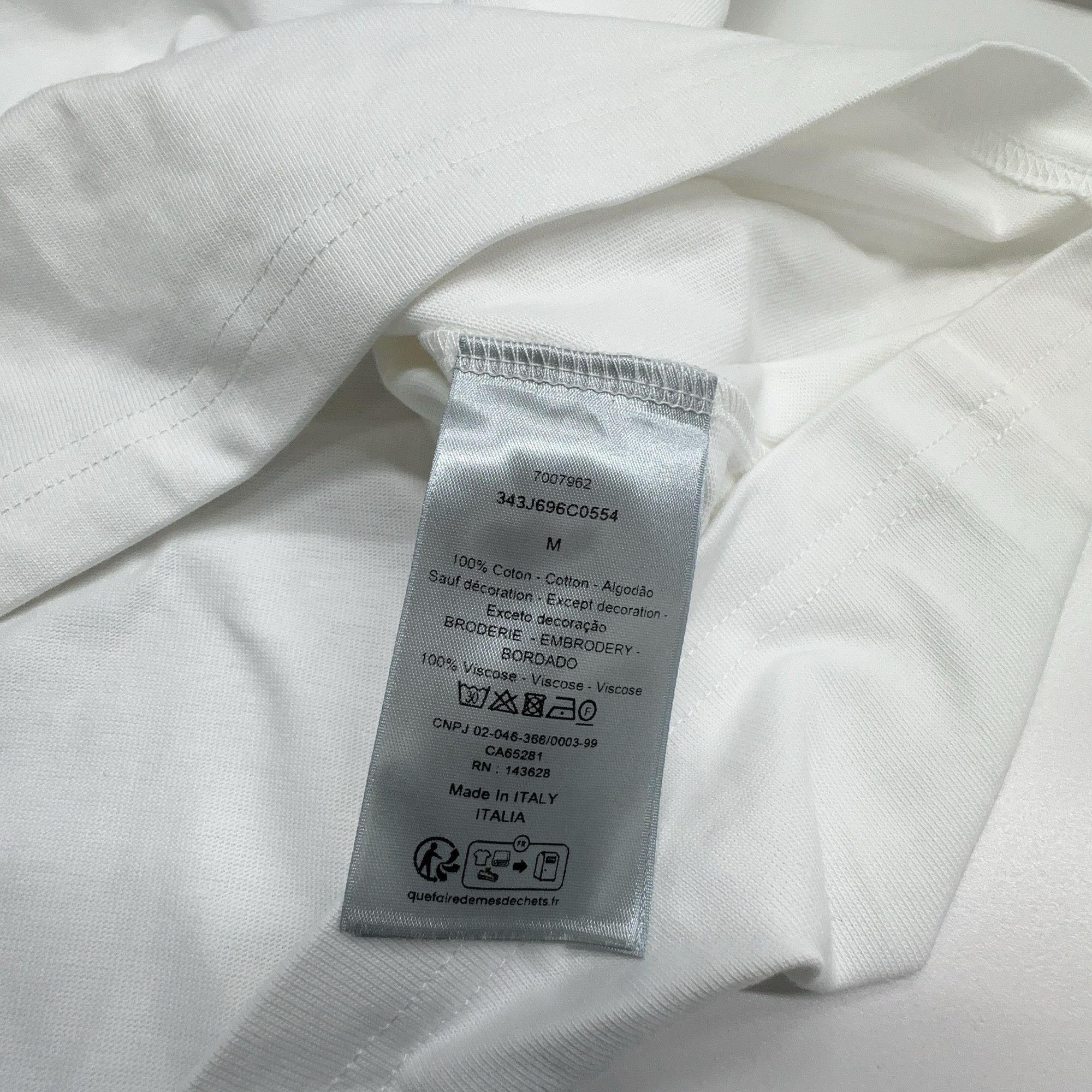 Dior Dior Couture Logo T-Shirt Size M Size US M / EU 48-50 / 2 - 3 Thumbnail