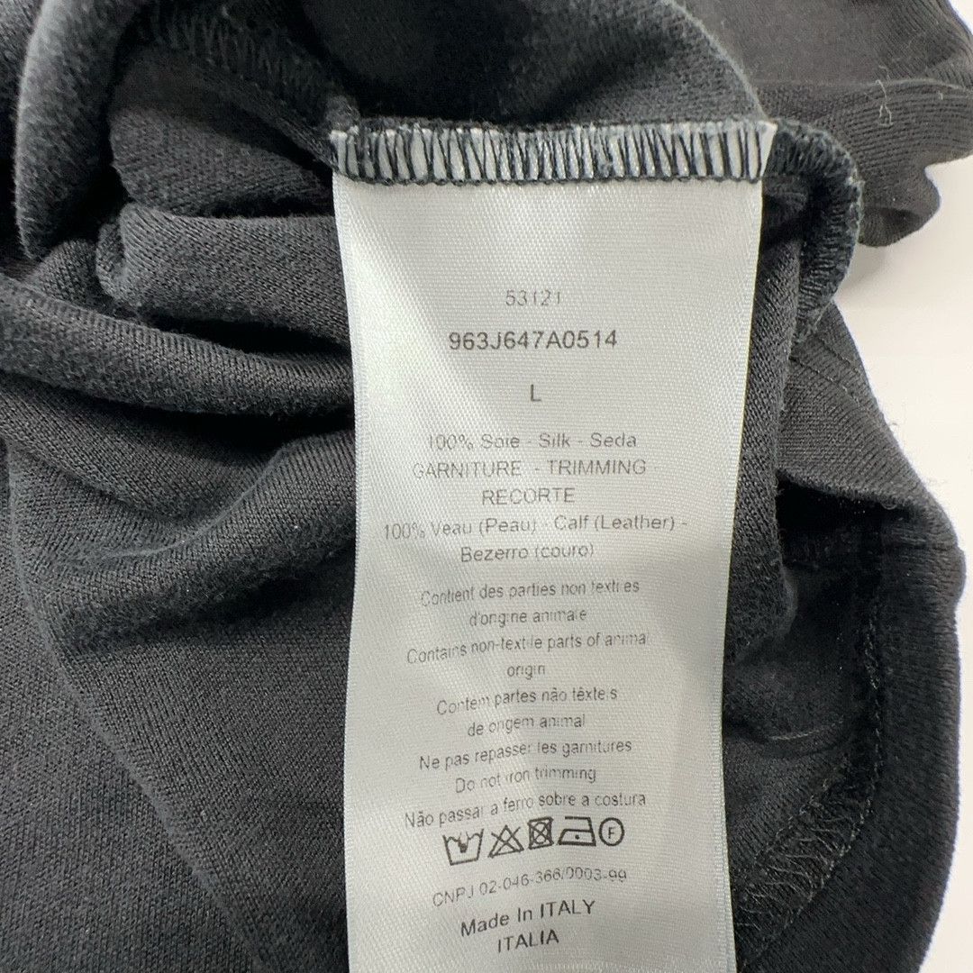 Dior Dior Silk T-Shirt Size L Size US L / EU 52-54 / 3 - 3 Thumbnail