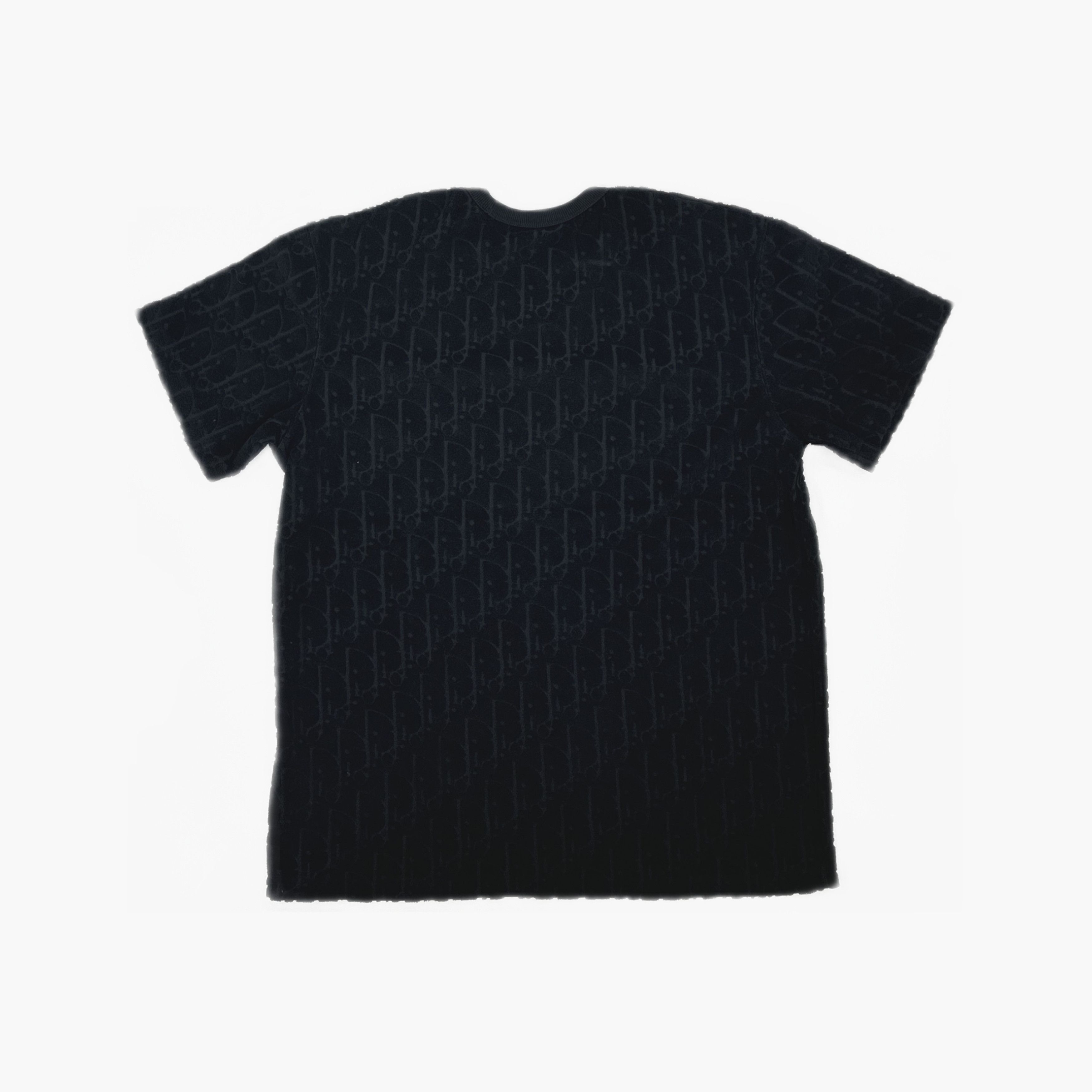 Dior Dior Oblique Jacquard Short Sleeve T-Shirt Black Size M Size US M / EU 48-50 / 2 - 2 Thumbnail