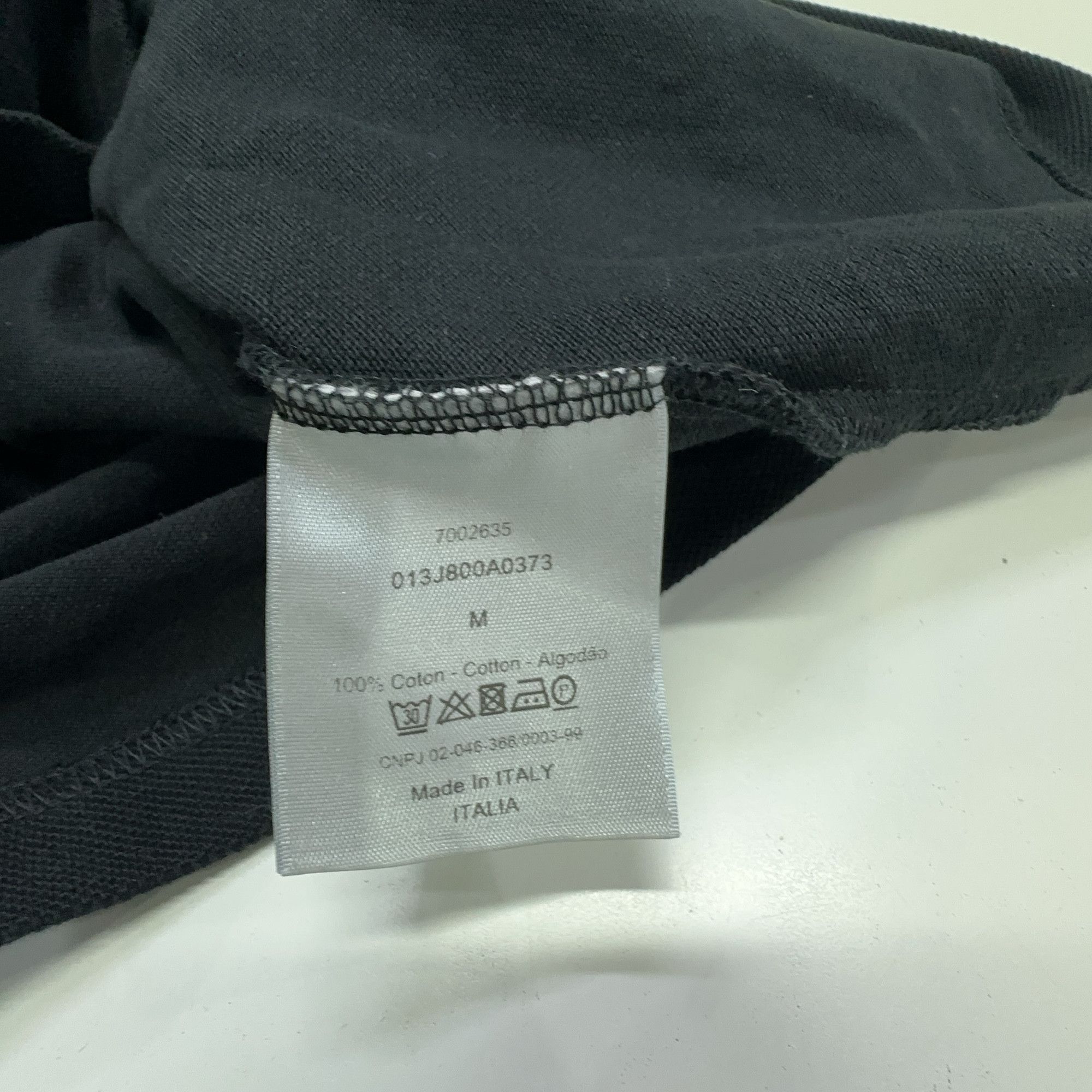 Dior Dior Embroidered Logo Polo Shirt Black M Size US M / EU 48-50 / 2 - 5 Thumbnail