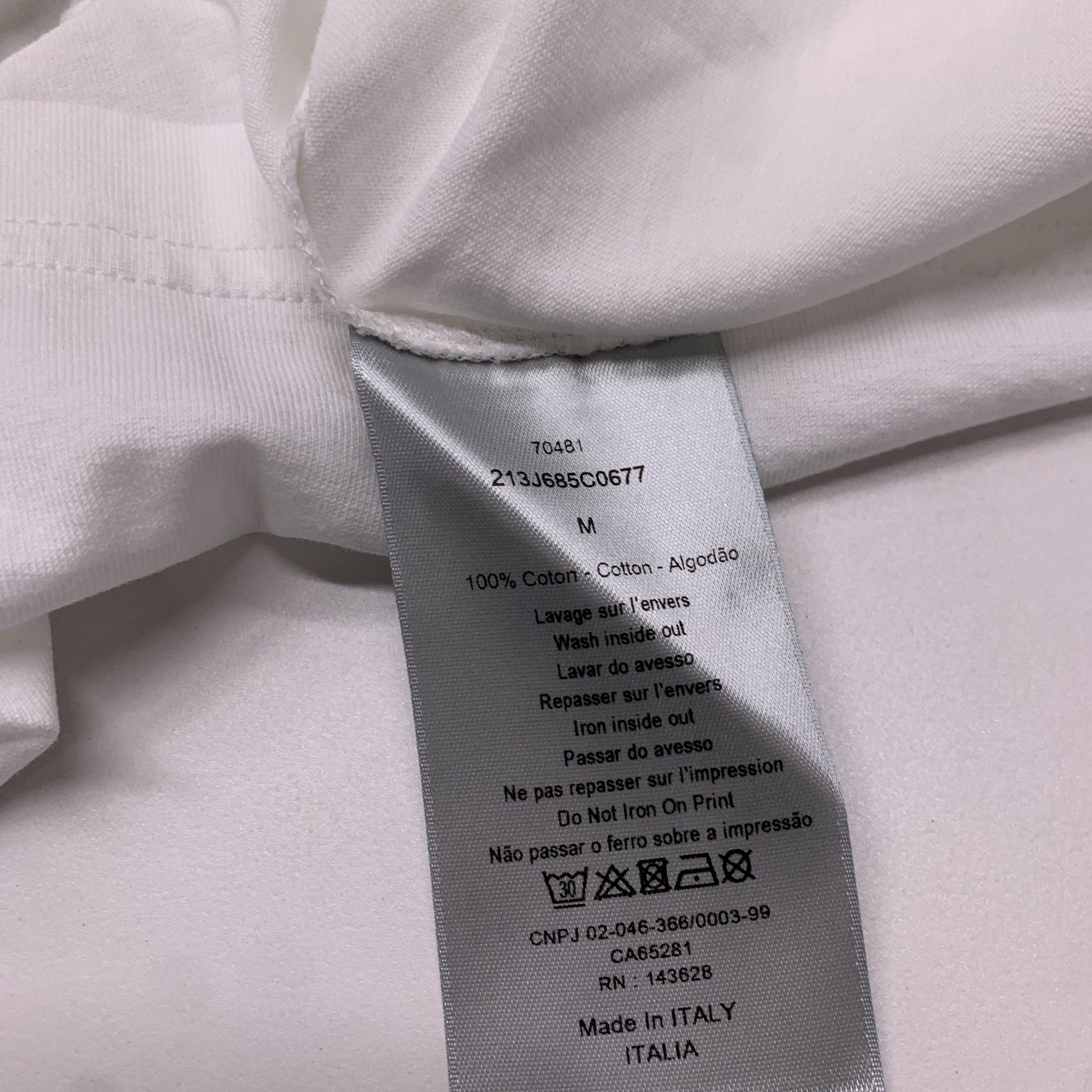 Dior Dior x Travis Scott Graphic T-Shirt M Size US M / EU 48-50 / 2 - 4 Thumbnail