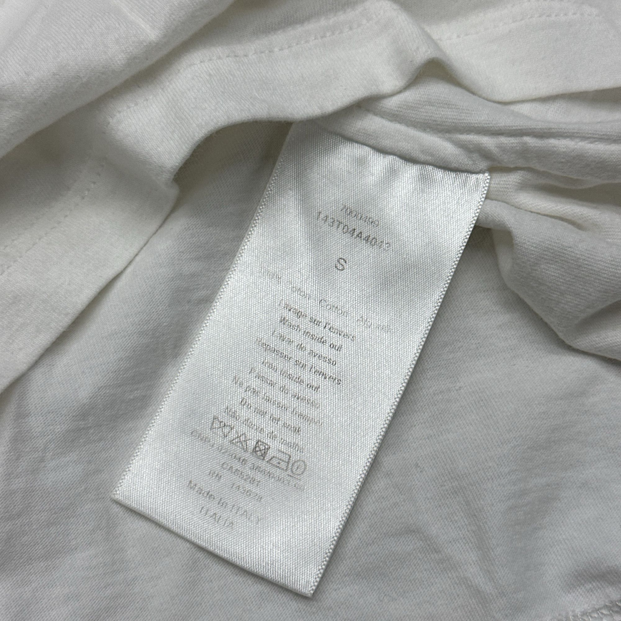 Dior Dior Logo Band T-Shirt White Size S Size US S / EU 44-46 / 1 - 4 Thumbnail