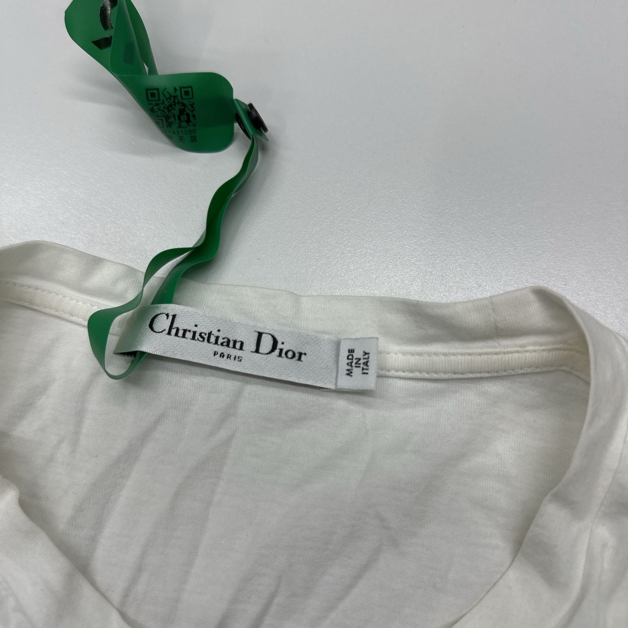 Dior Dior Logo Band T-Shirt White Size S Size US S / EU 44-46 / 1 - 3 Thumbnail