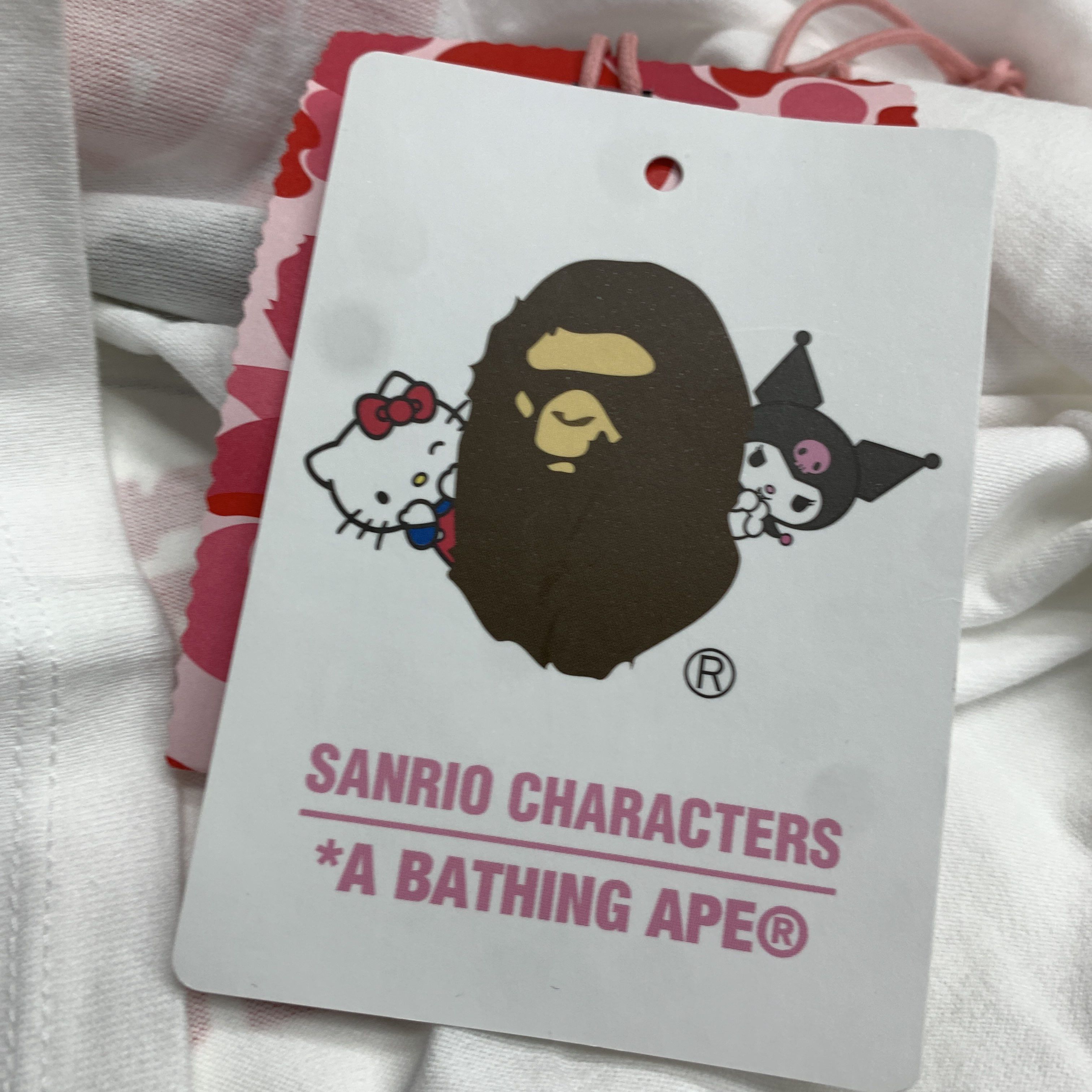 Bape A BATHING APE x Sanrio Hello Kitty T-Shirt Size S Size US S / EU 44-46 / 1 - 4 Thumbnail