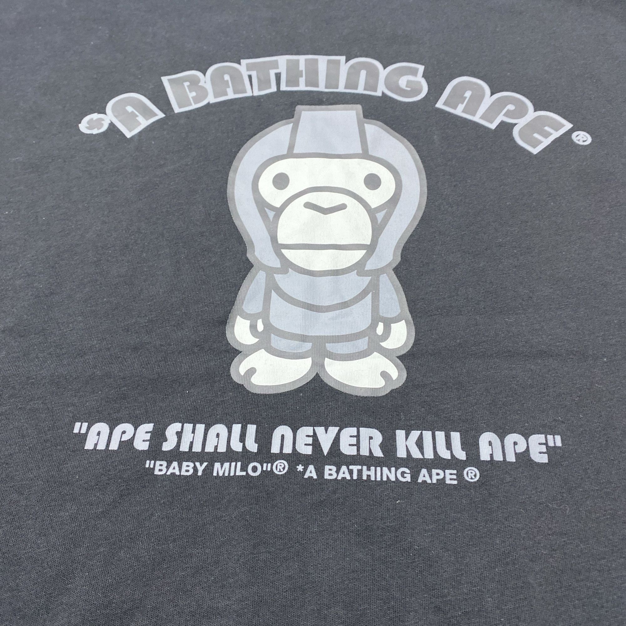 Bape A Bathing Ape Baby Milo Graphic T-Shirt Size XL Size US XL / EU 56 / 4 - 4 Thumbnail