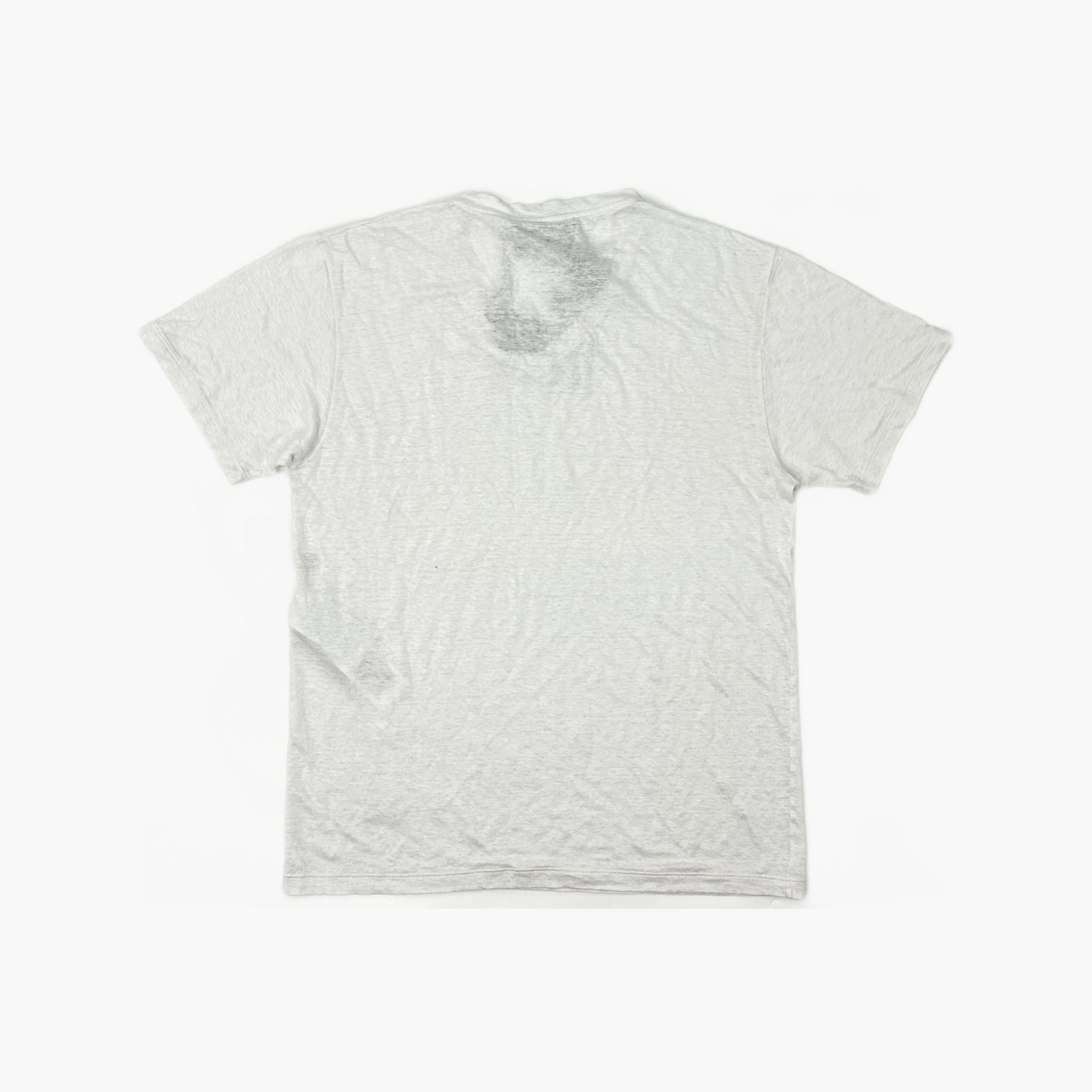 Gucci Gucci V-Neck Logo T-Shirt Size M Size US M / EU 48-50 / 2 - 2 Thumbnail