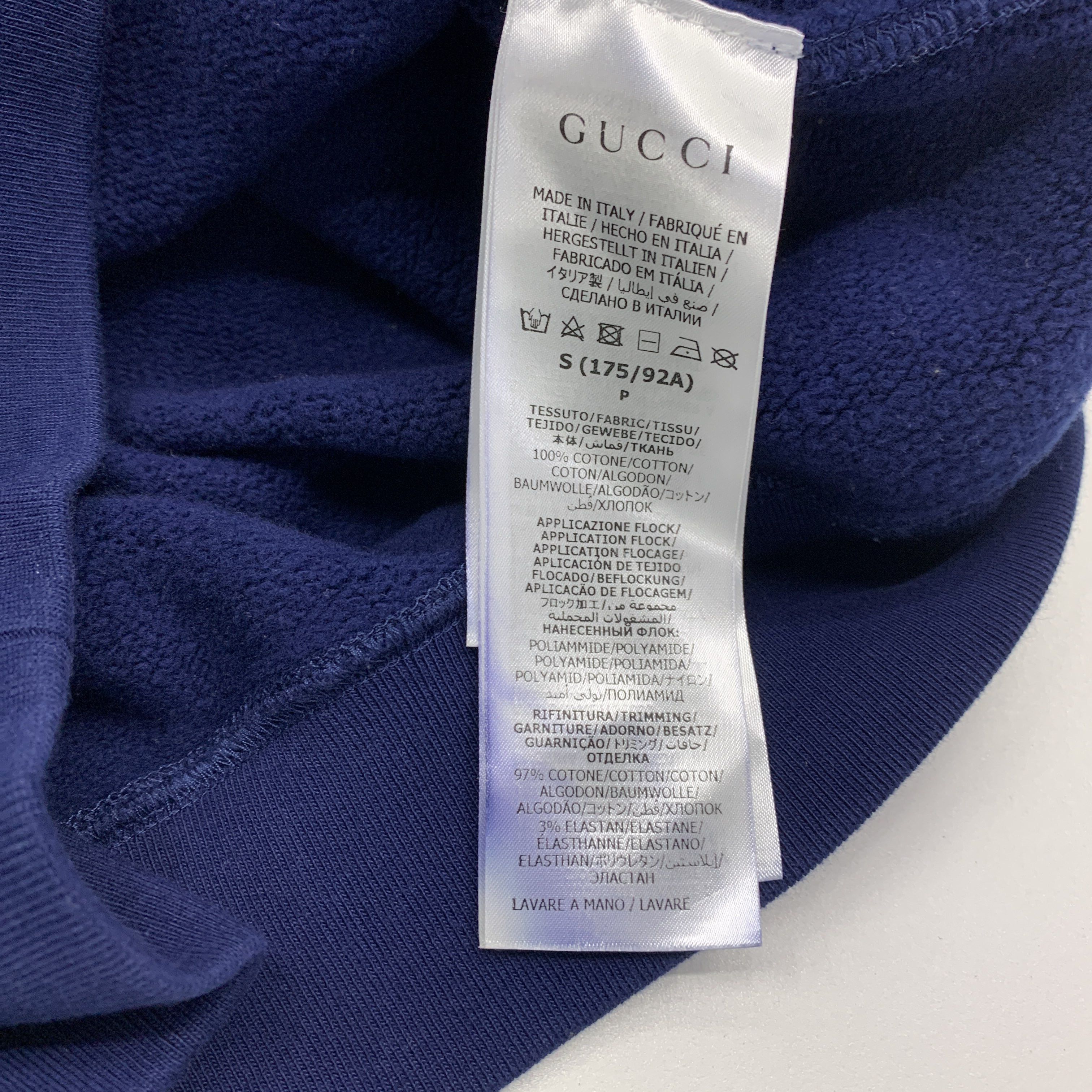Gucci Gucci Logo Print Sweatshirt Size S Size US S / EU 44-46 / 1 - 3 Thumbnail