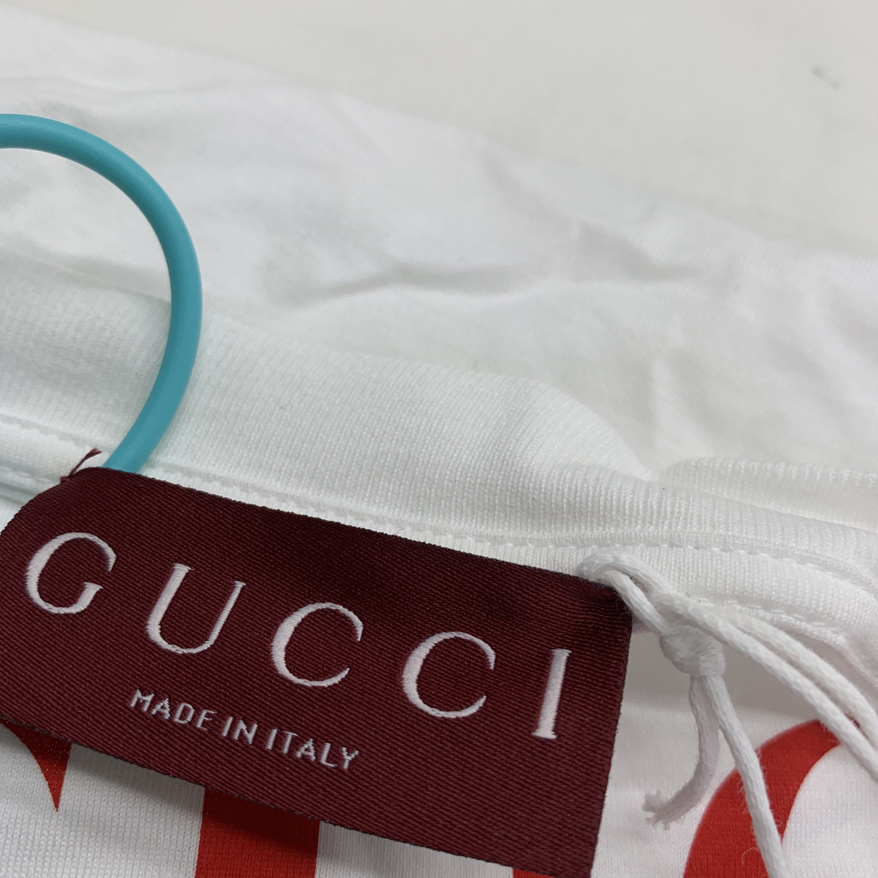 Gucci Gucci Logo Print T-Shirt Size S Size S / US 4 / IT 40 - 2 Thumbnail