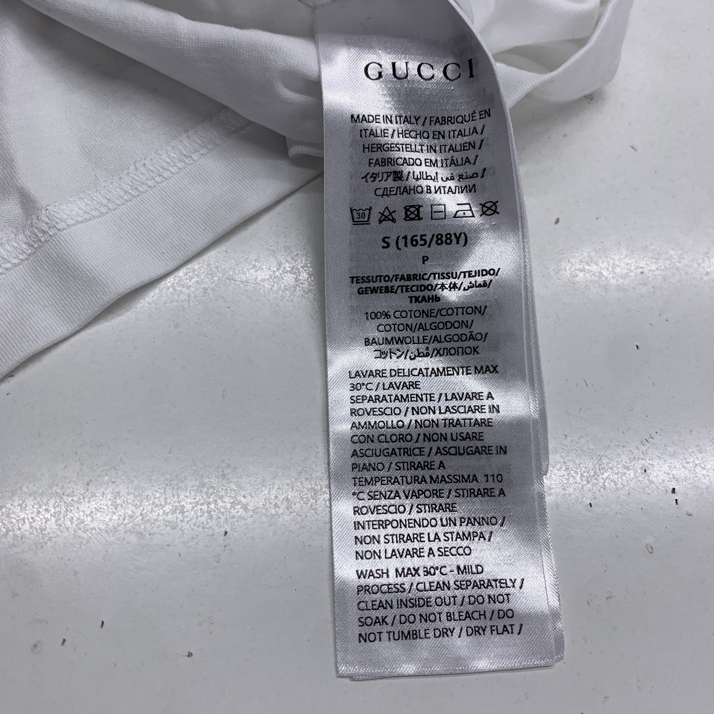 Gucci Gucci Logo Print T-Shirt Size S Size S / US 4 / IT 40 - 3 Thumbnail