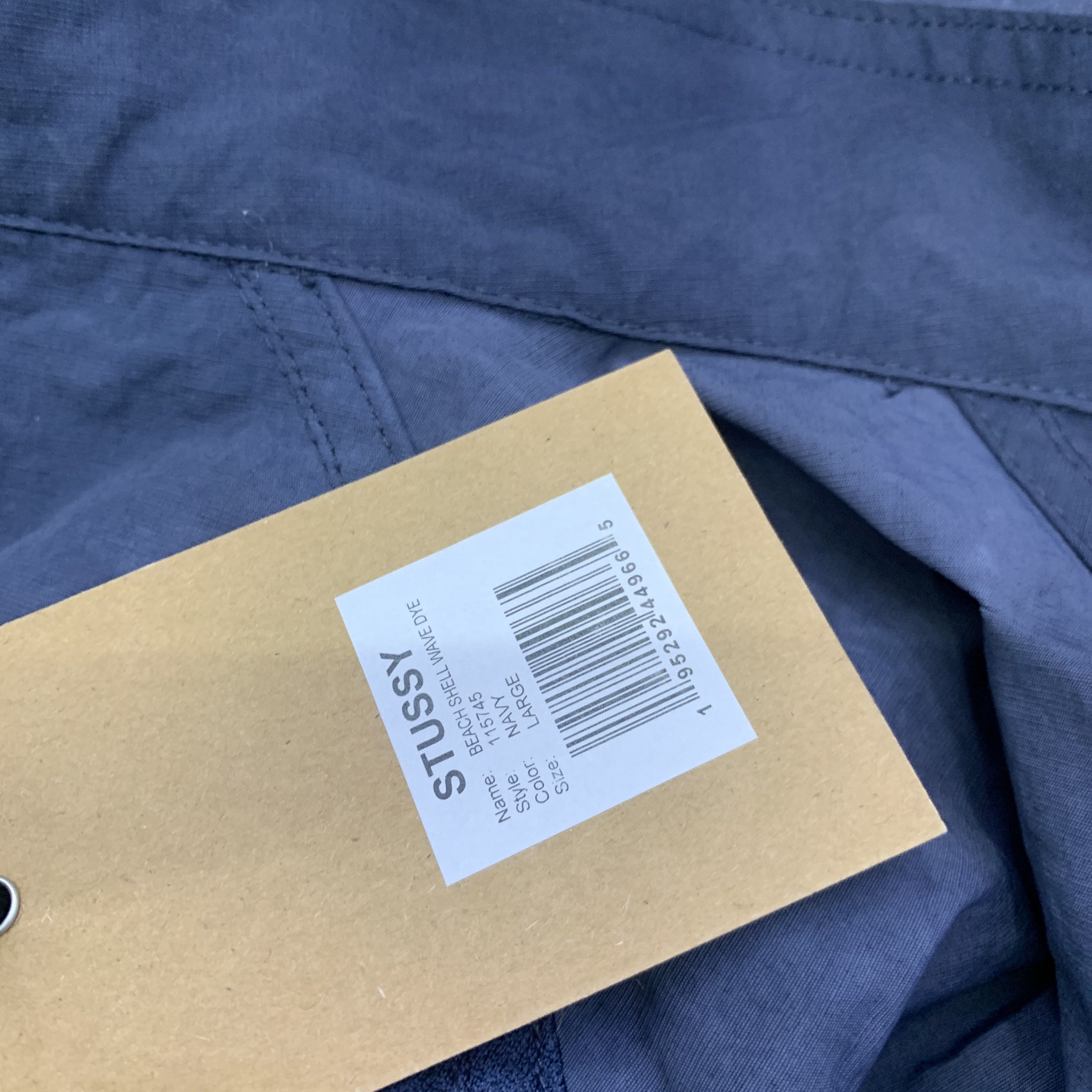 Stussy Stussy Wave Dye Shell Jacket Size L Size US L / EU 52-54 / 3 - 4 Thumbnail