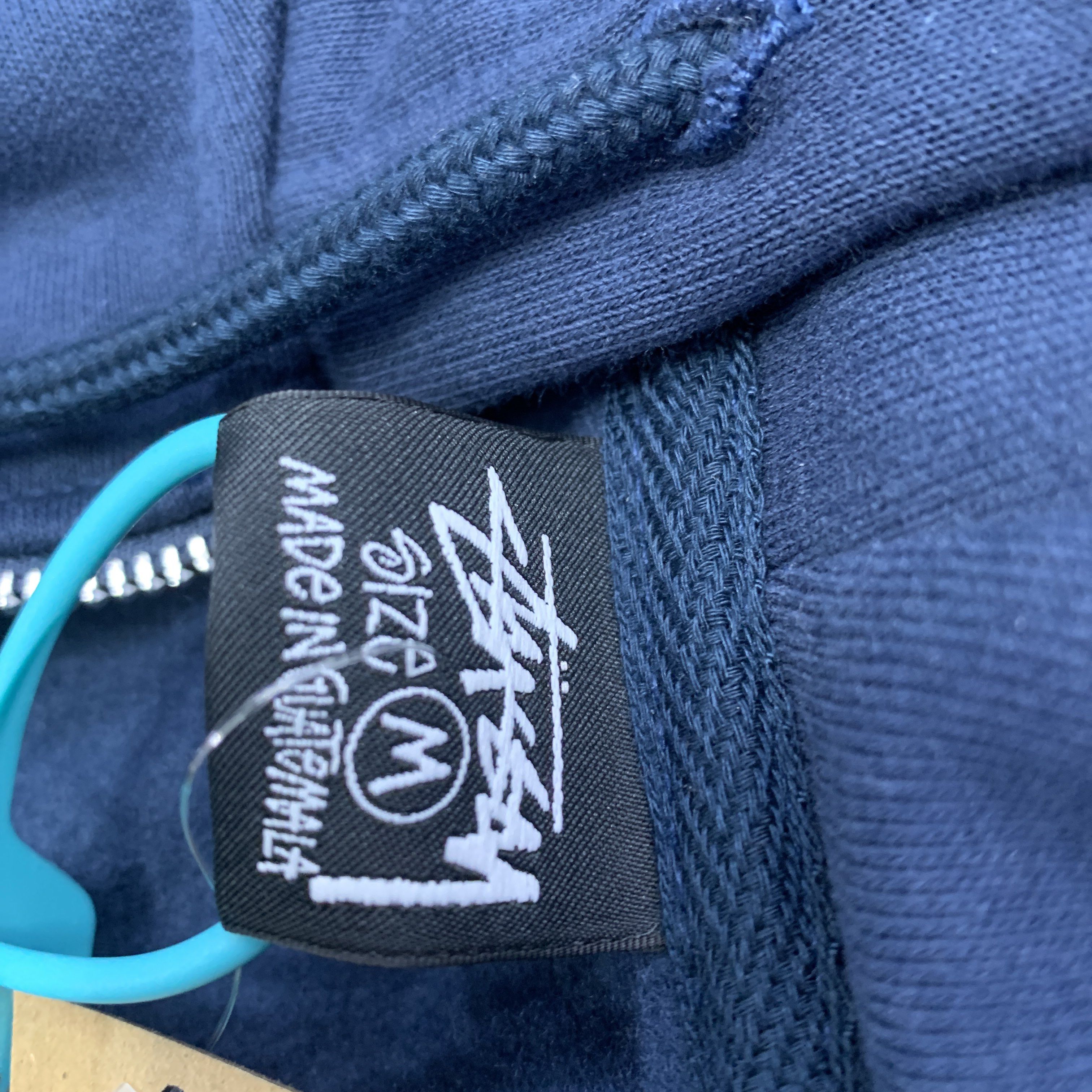 Stussy Stüssy Logo Zip Hoodie Size M Size US M / EU 48-50 / 2 - 2 Thumbnail