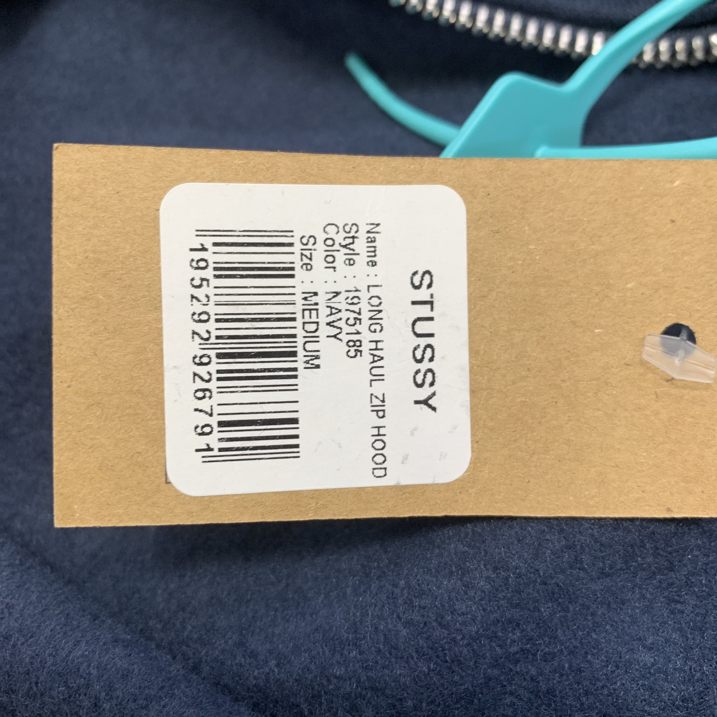 Stussy Stüssy Logo Zip Hoodie Size M Size US M / EU 48-50 / 2 - 4 Thumbnail