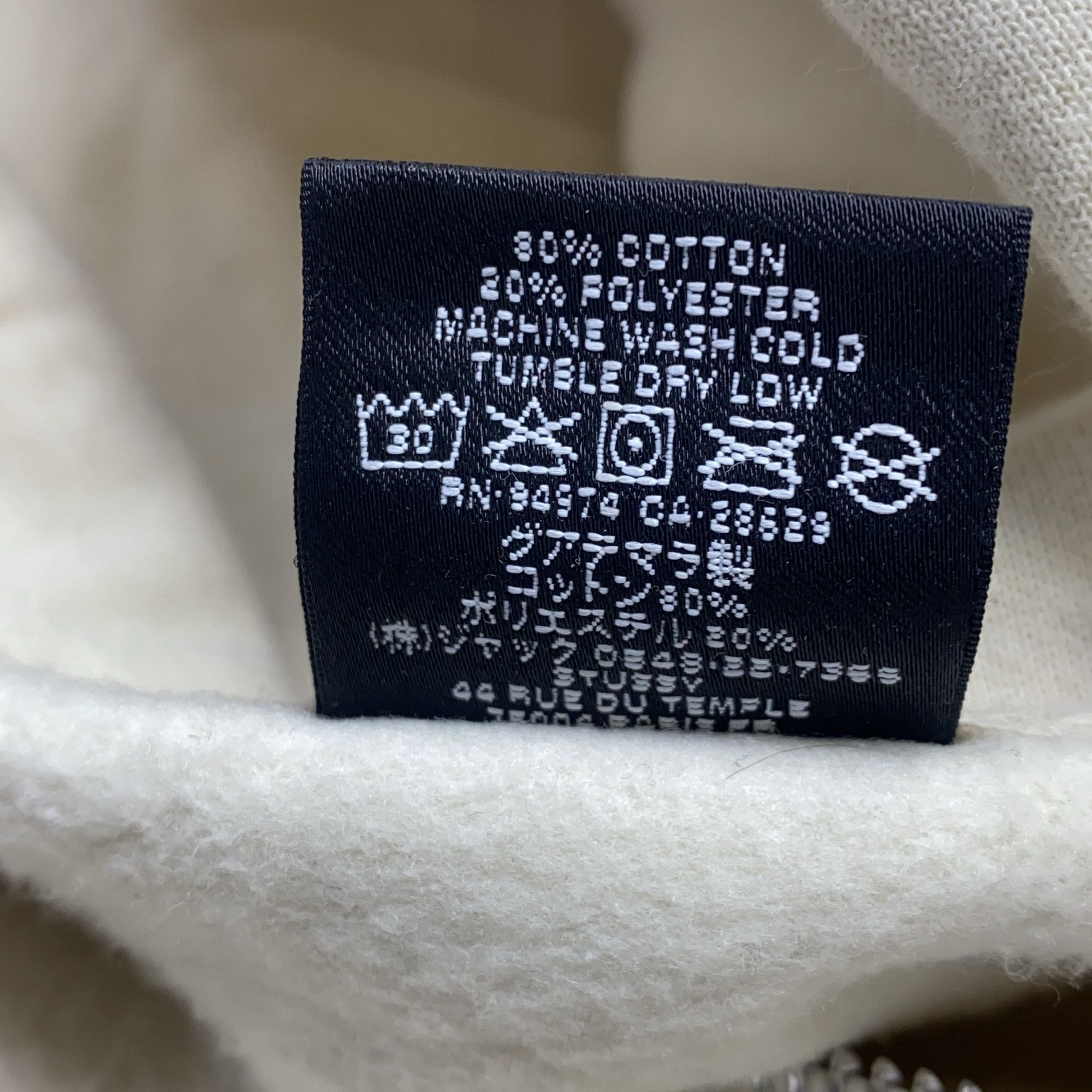 Stussy Stussy World Tour Zip Hoodie Size M Size US M / EU 48-50 / 2 - 4 Thumbnail
