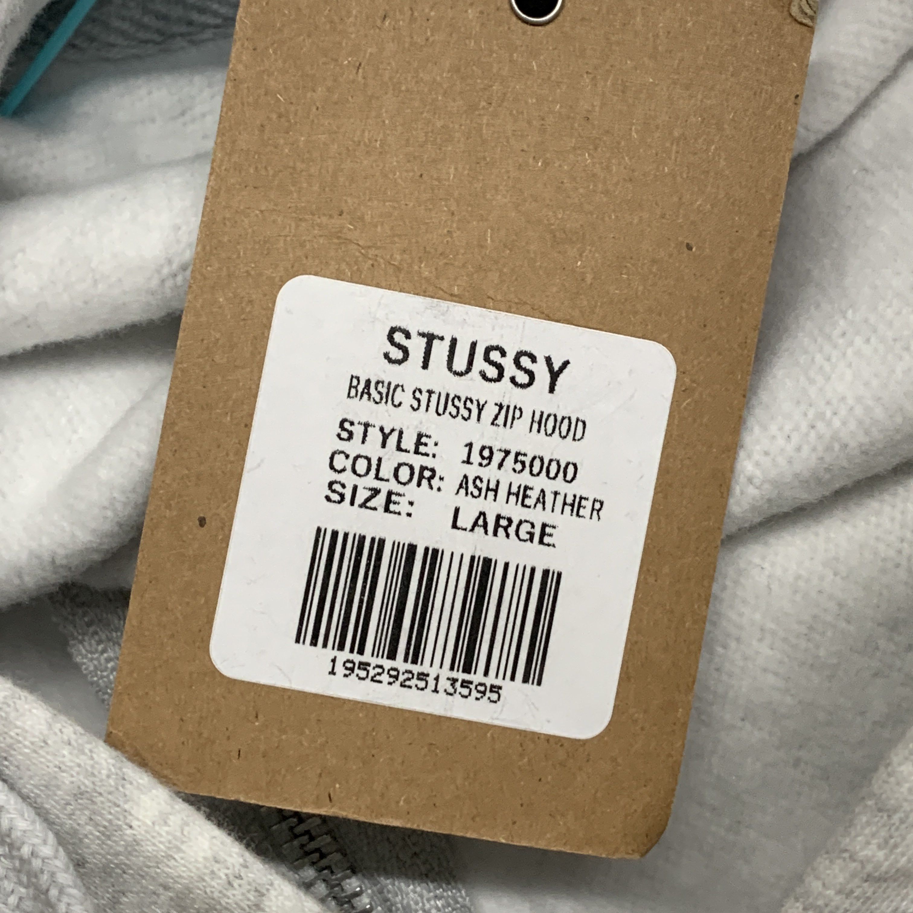 Stussy Stüssy Logo Zip Hoodie Size L Size US L / EU 52-54 / 3 - 4 Thumbnail