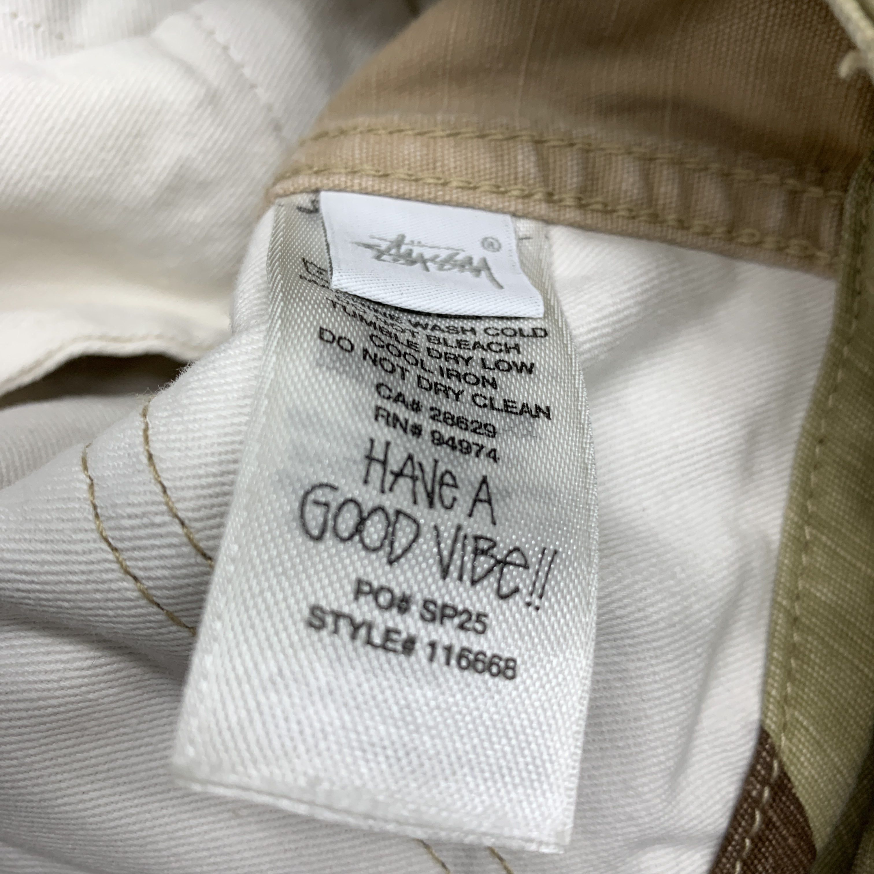 Stussy Stussy Camo Cargo Pants Size 36 Size US 36 / EU 52 - 3 Thumbnail
